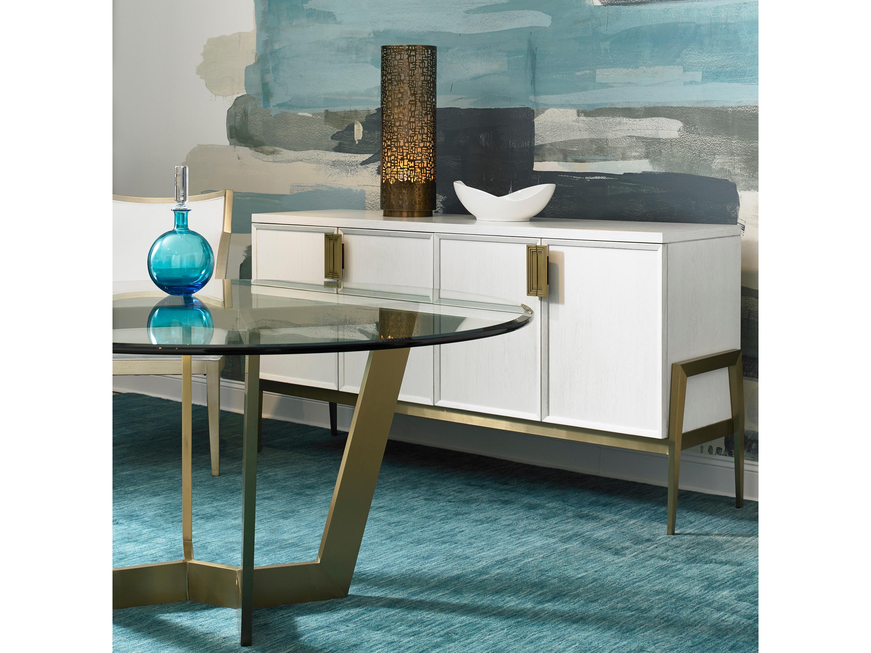 Hickory White Odyssey 72" Ash Wood Colza Sideboard