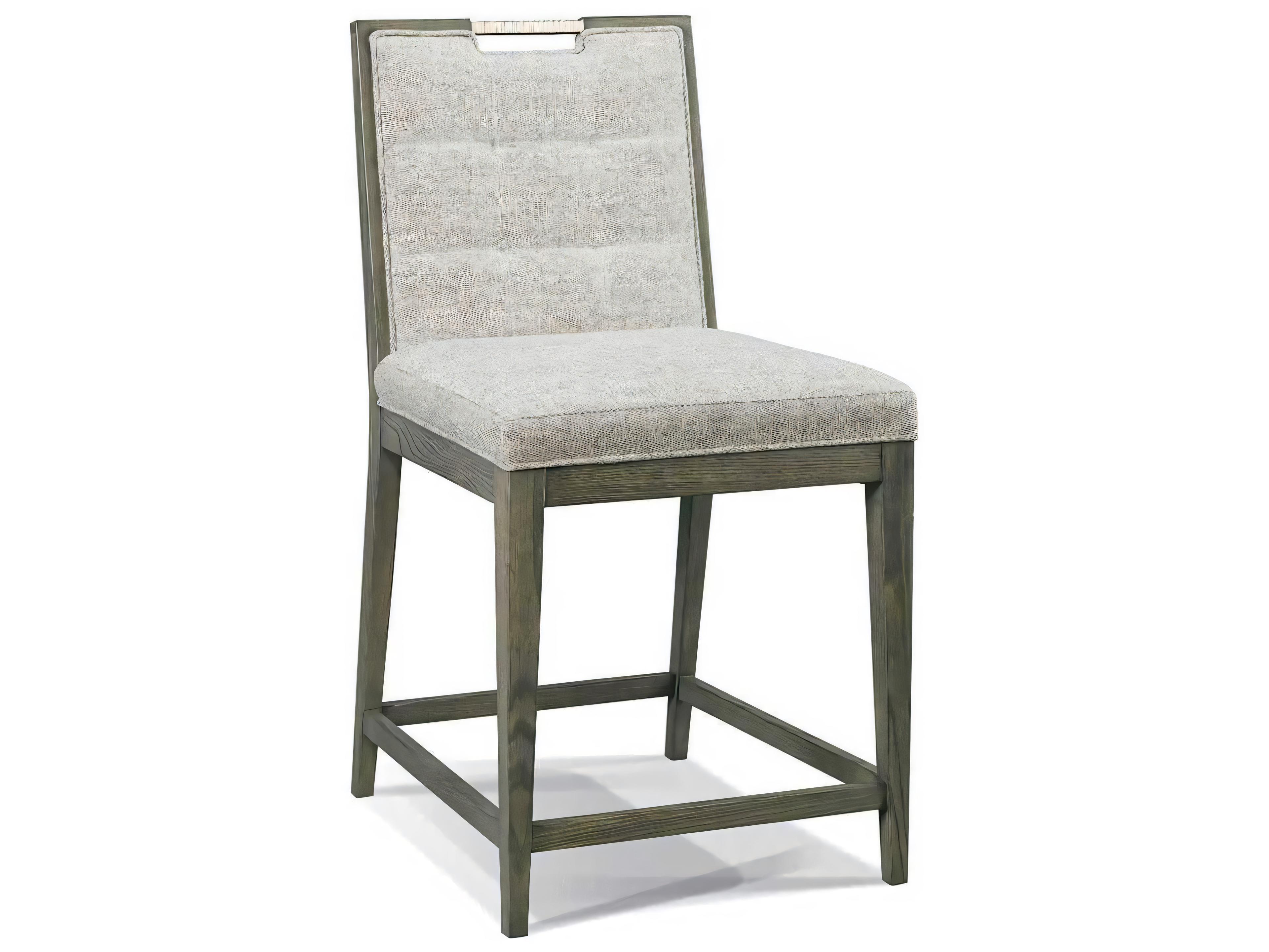 Hickory White Odyssey Upholstered Ash Wood Morris Counter Stool