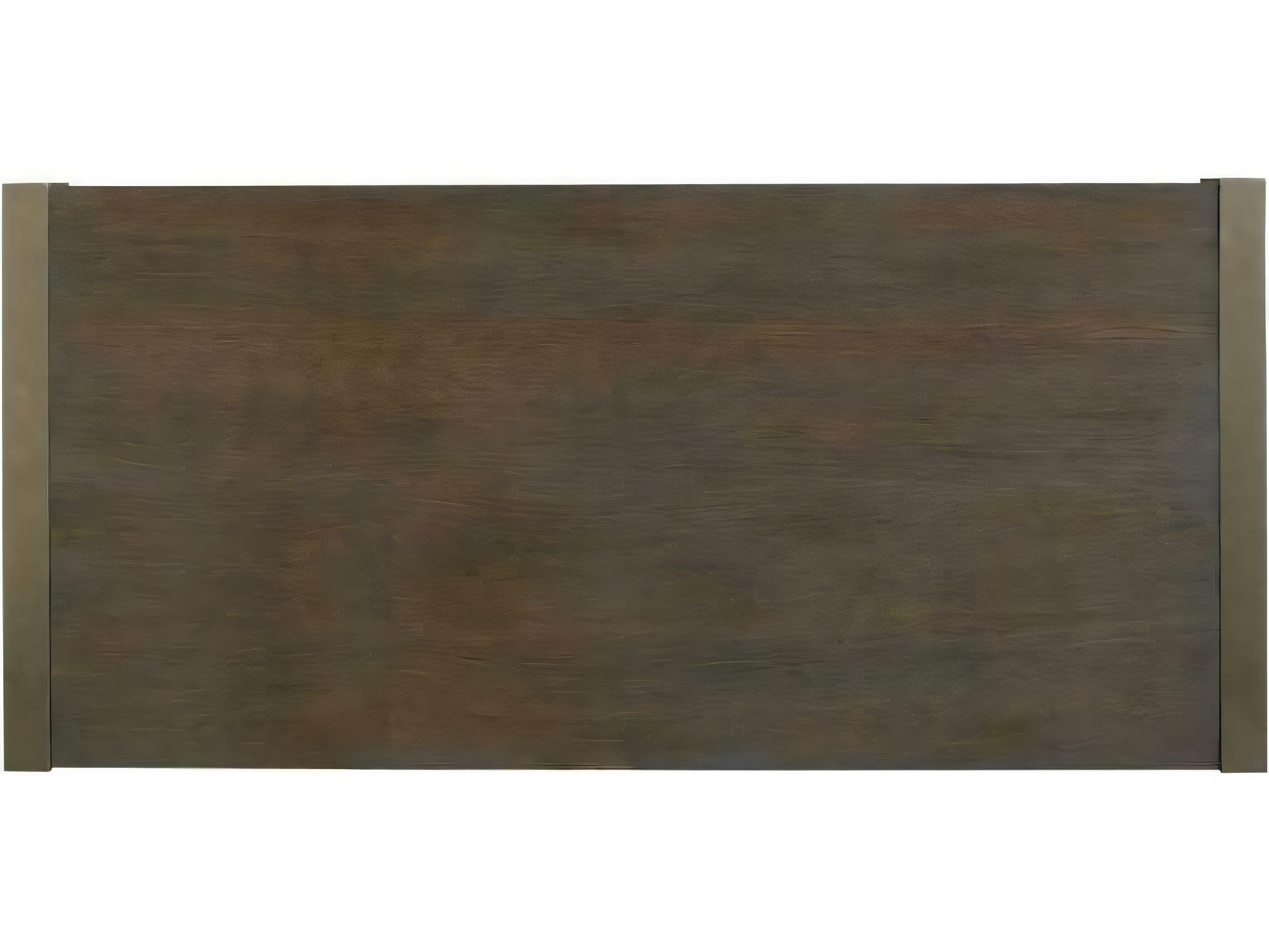 Hickory White Odyssey Brown Oak Wood Argon Acrylic Writing Desk