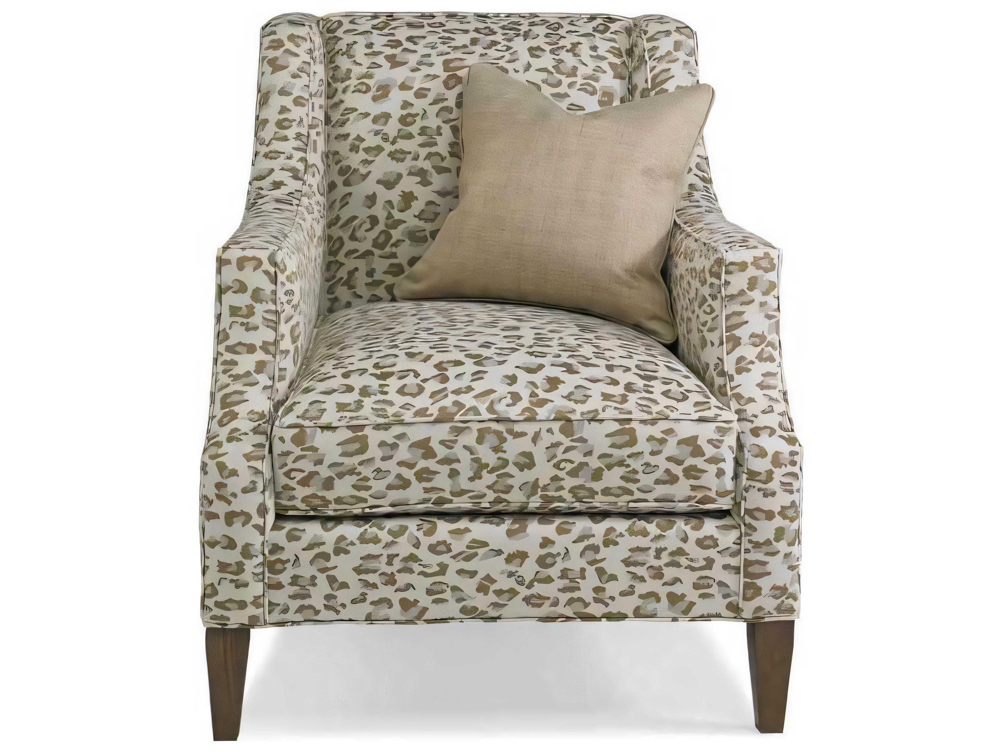 Hickory White Custom Elements Upholstery Fabric Accent Chair
