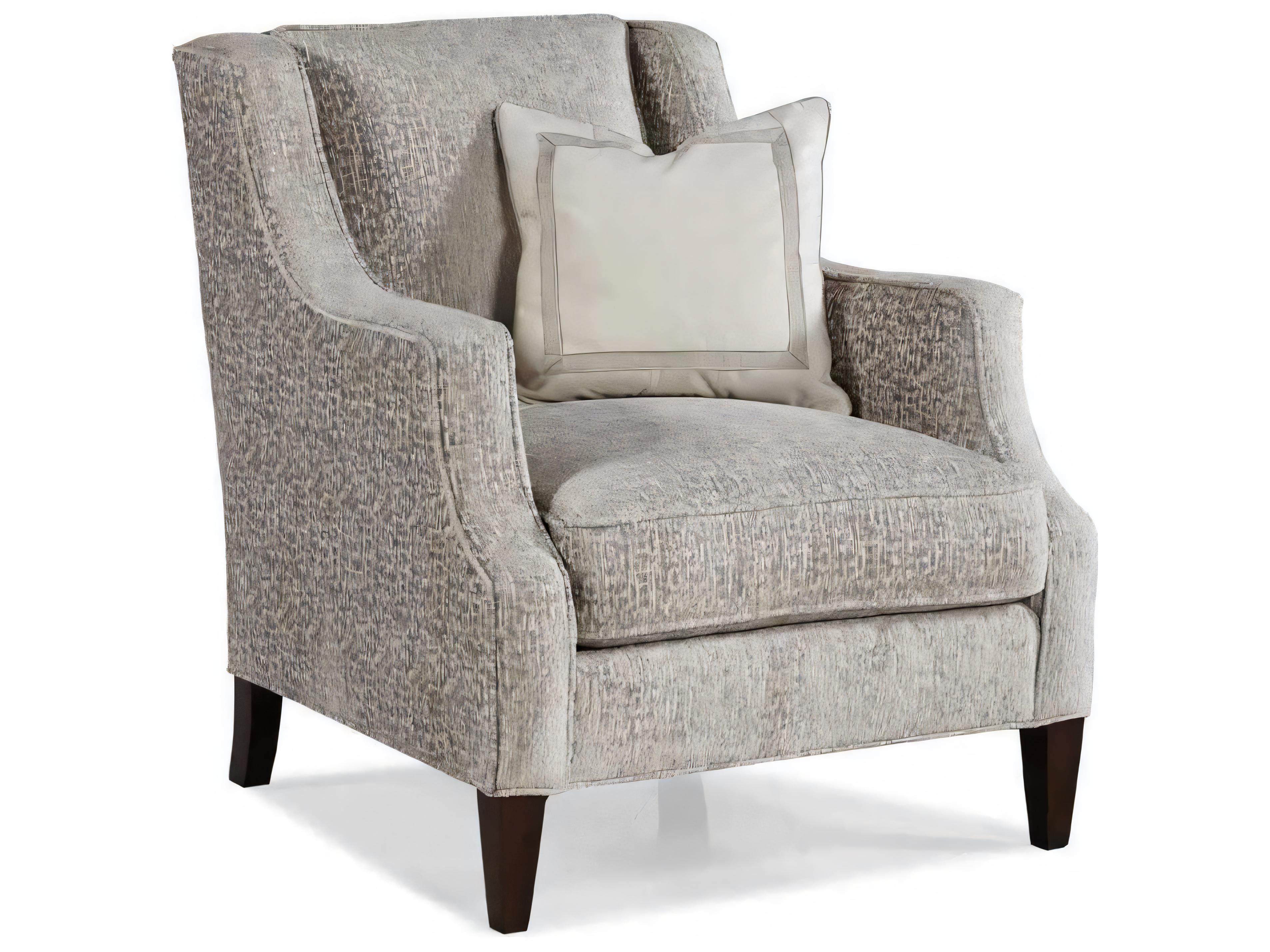 Hickory White Custom Elements Upholstery Fabric Accent Chair