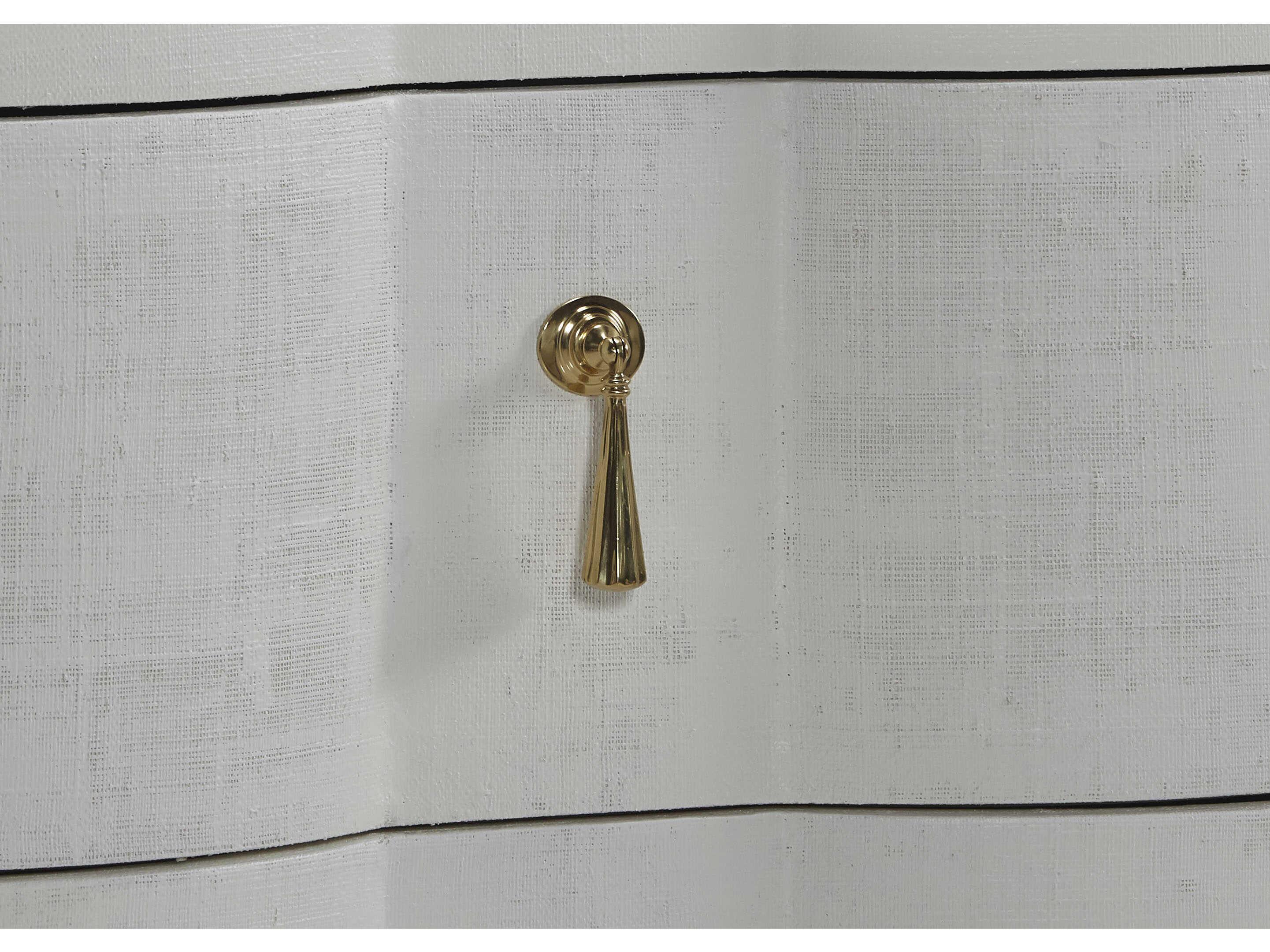 Hickory White Trellis Sugar Maple Wood Accent Chest