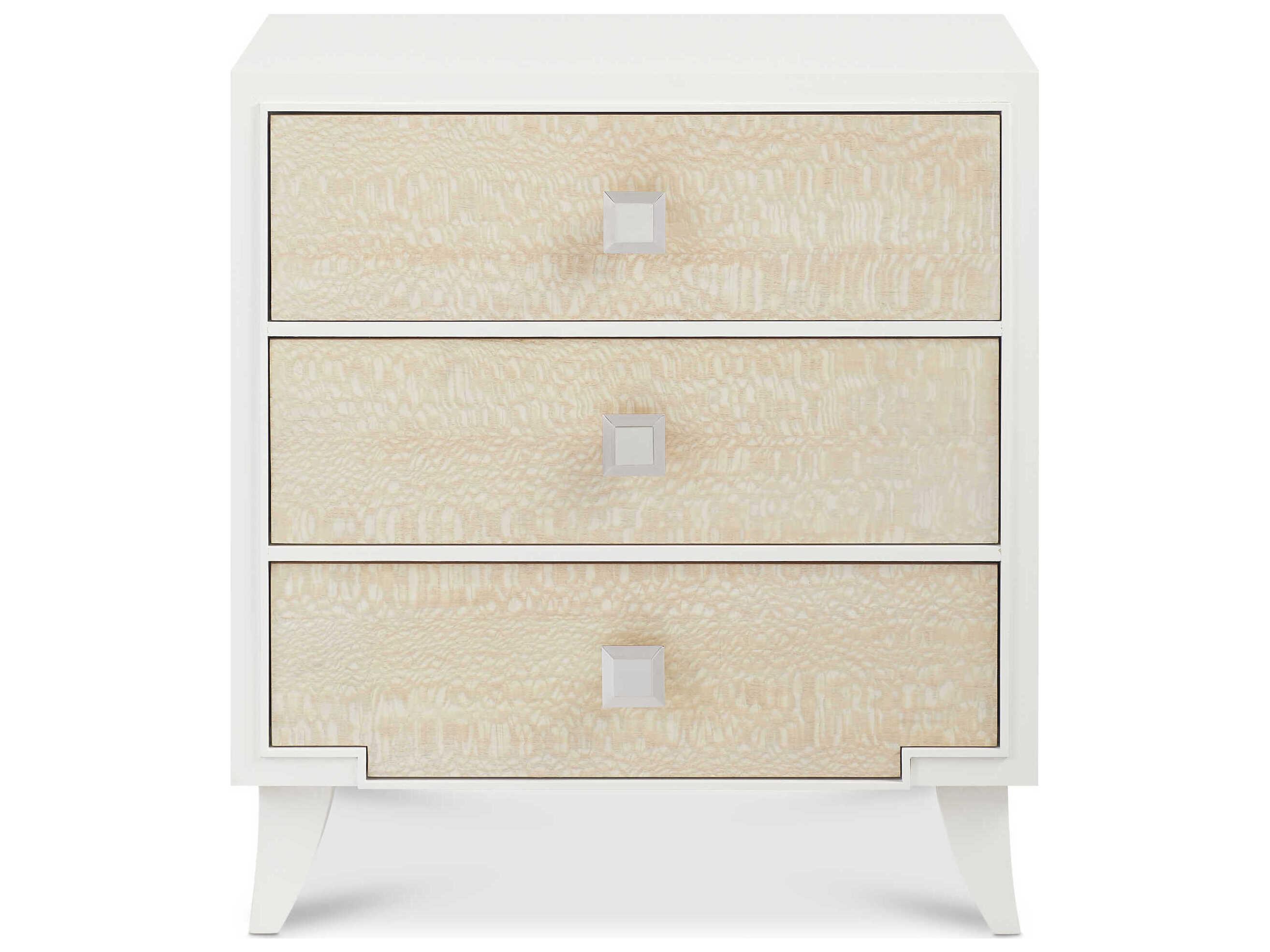 Hickory White Trellis 3-Drawer Huck Accent Chest