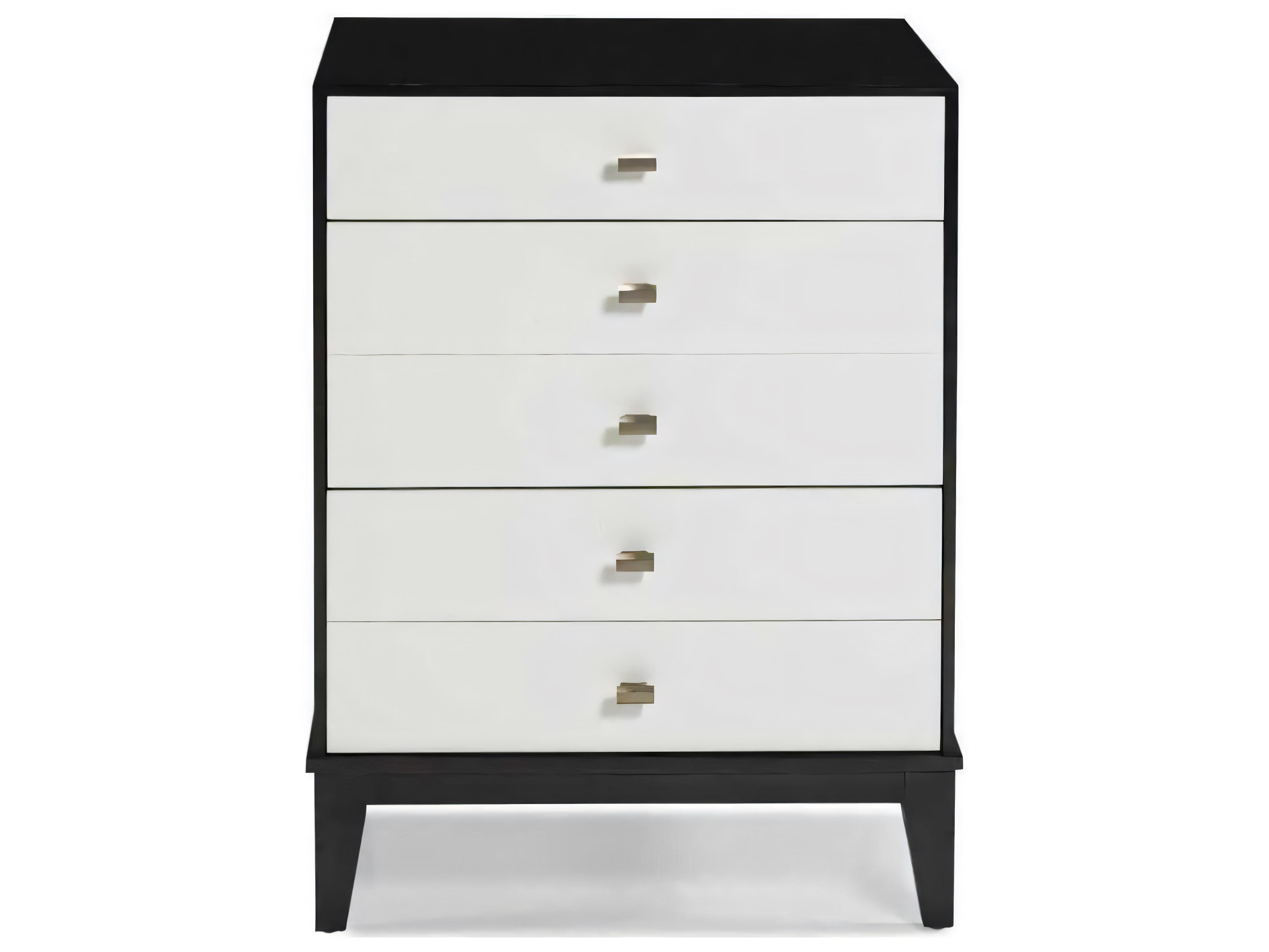 Hickory White Central Park 3-Drawers Empire Nightstand
