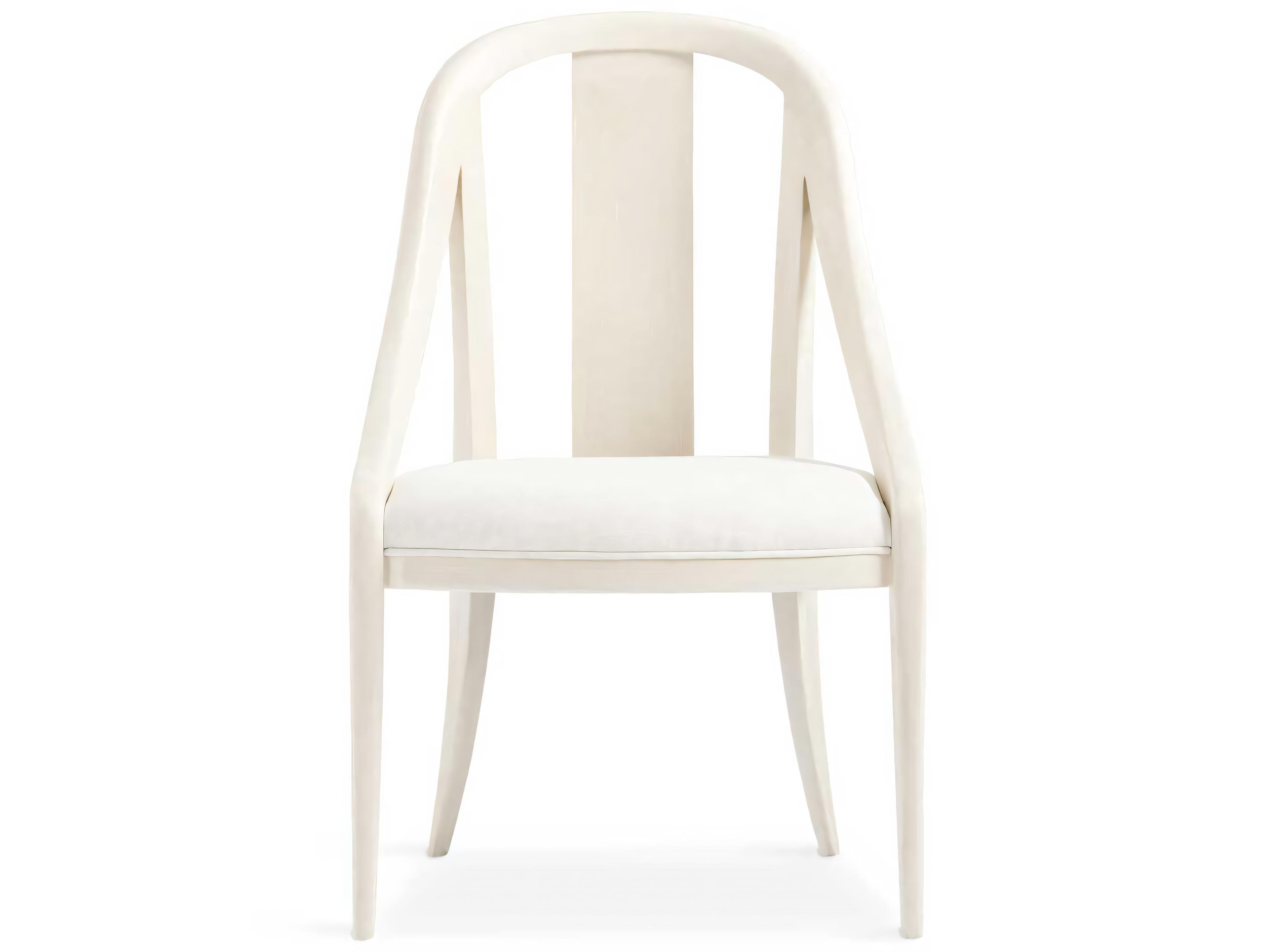 Hickory White Novella Cherry Wood Upholstered Side Dining Chair