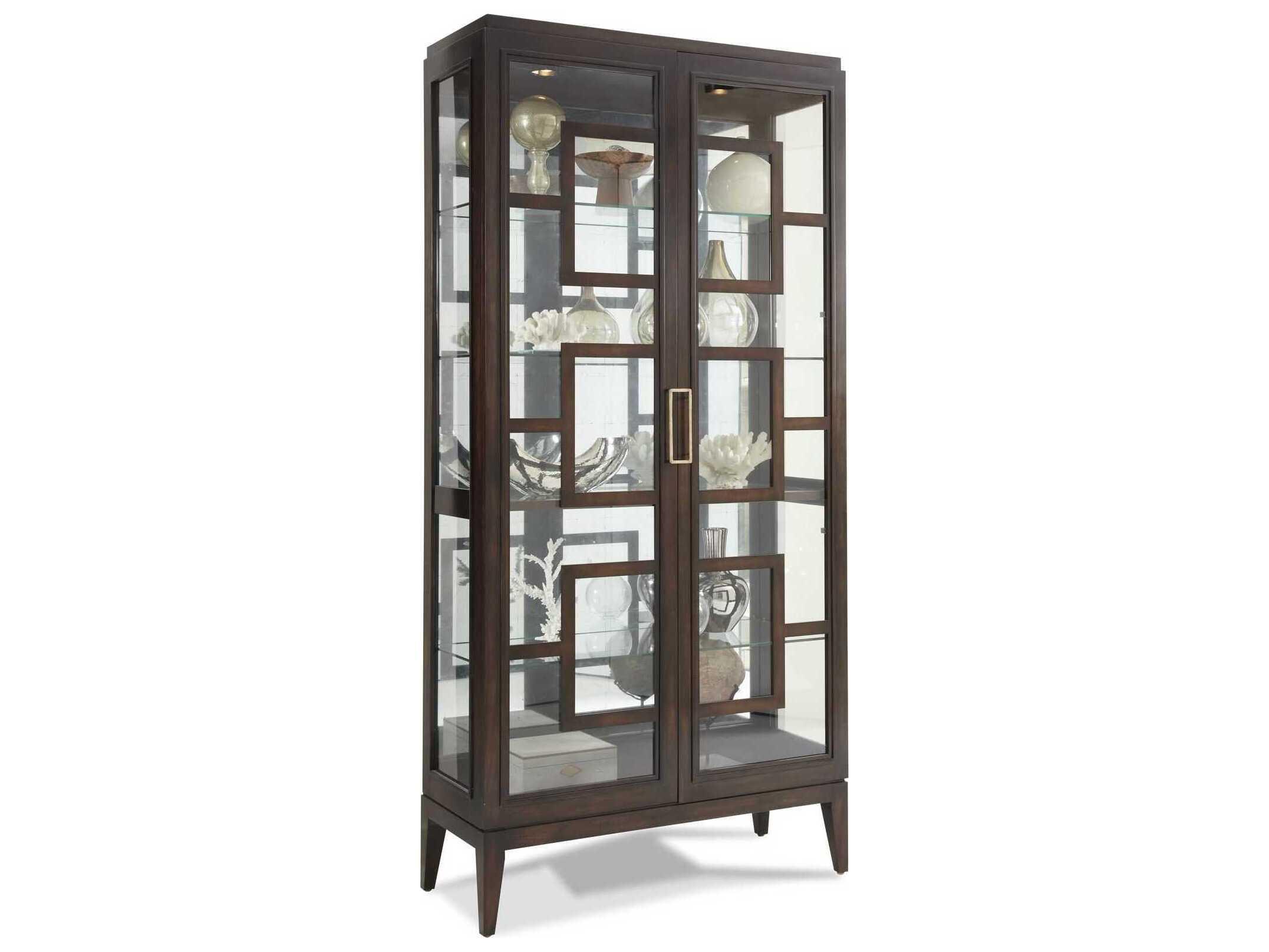 Hickory White Westport Maple Wood Cotswold Display Cabinet