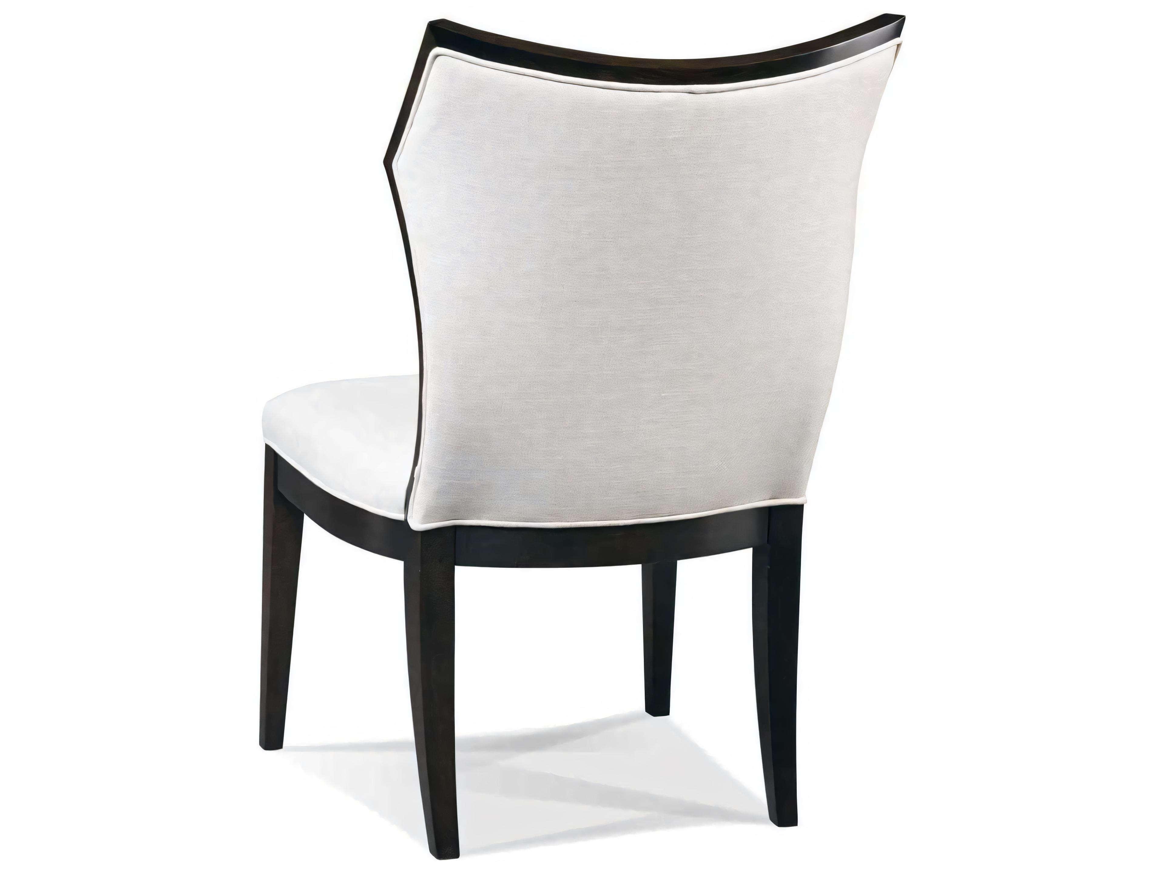 Hickory White Westport Hardwood Upholstered Halsey Side Dining Chair