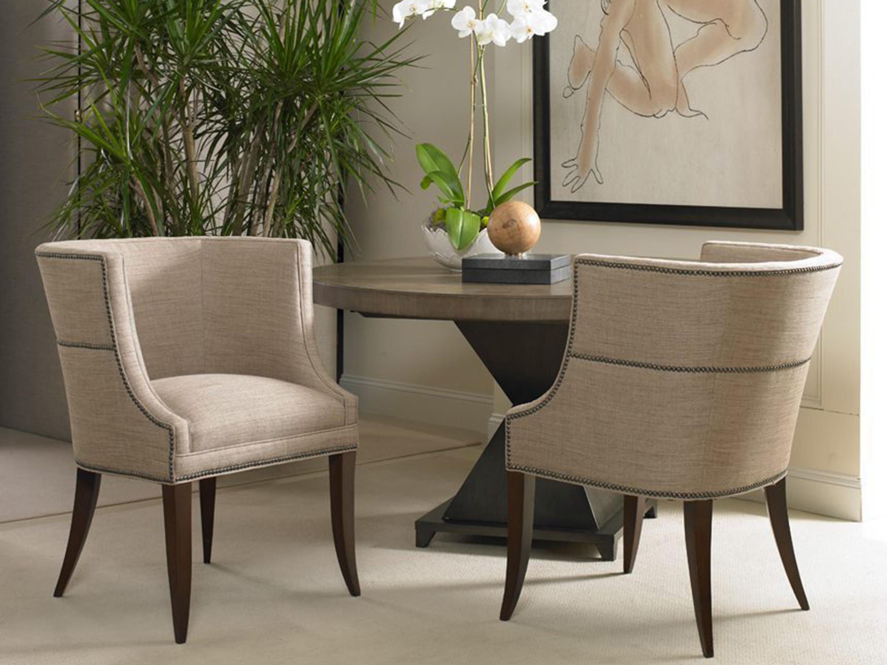 Hickory White Custom Elements Upholstery Leather Pull-Up Accent Chair