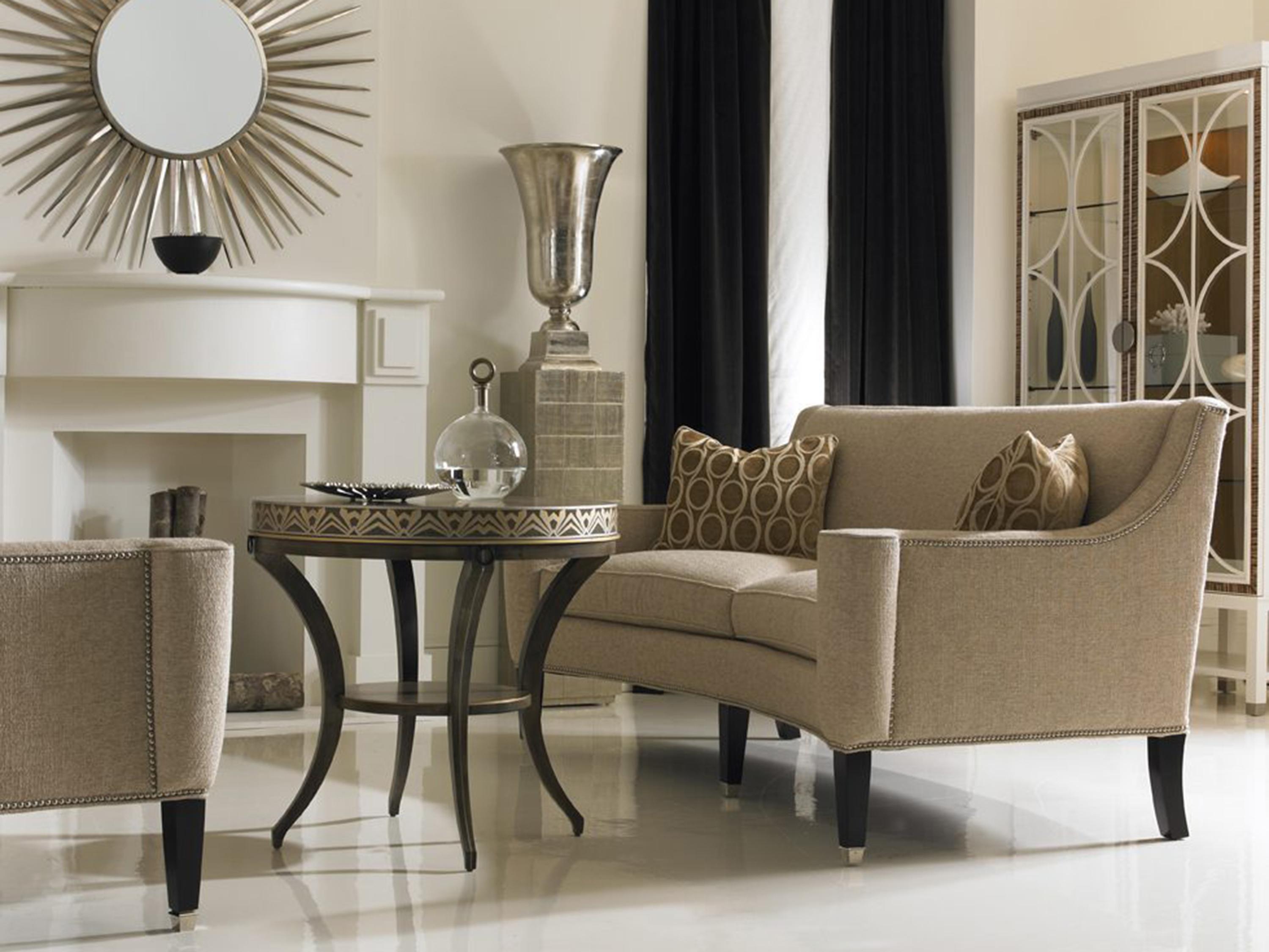 Hickory White Custom Elements Upholstery Upholstered Loveseat