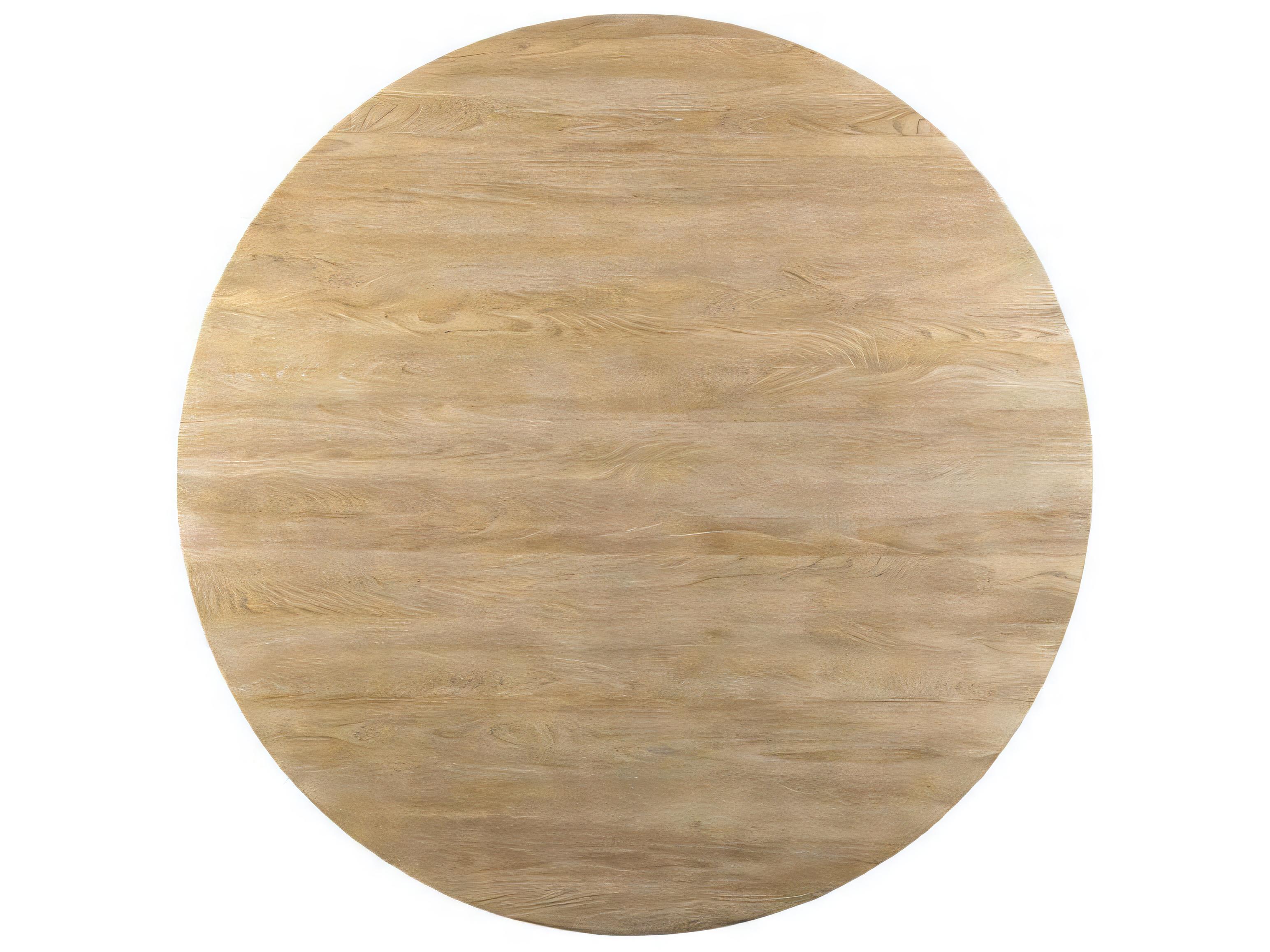 Hickory White Round Dining Table Top