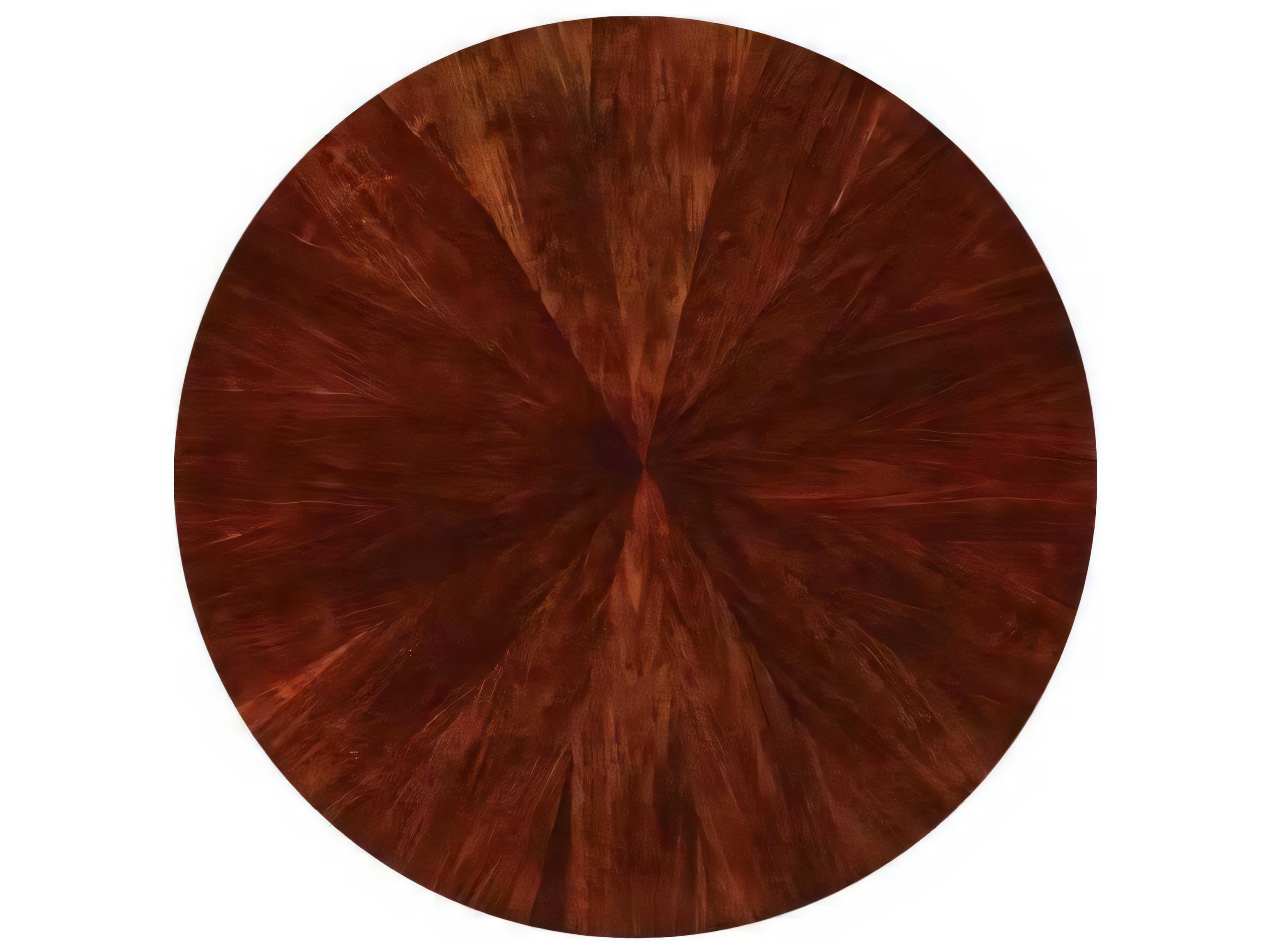 Hickory White Fancy Face 1.5" Thick Round Dining Table Top
