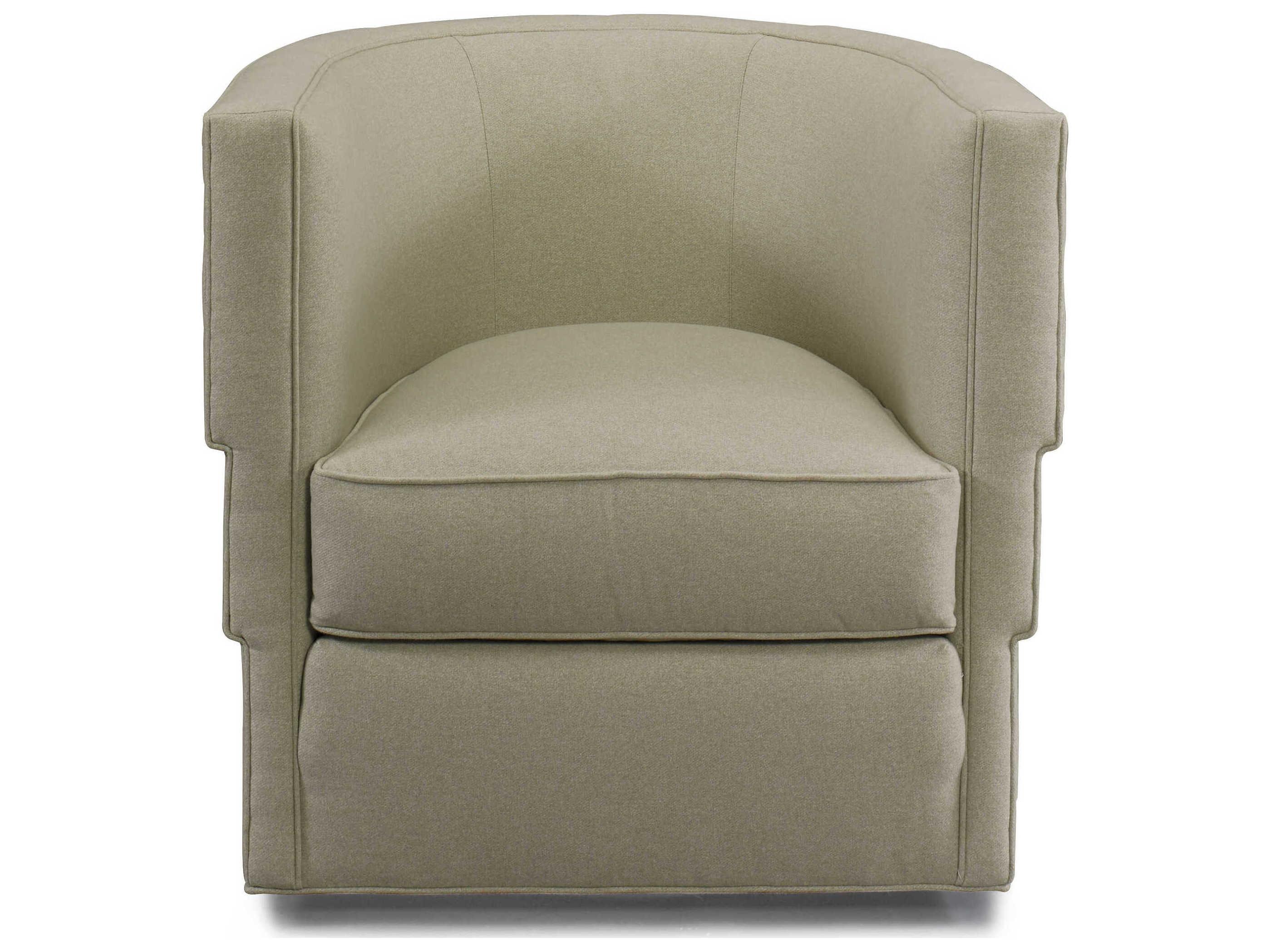 Hickory White Riley Swivel Fabric Accent Chair