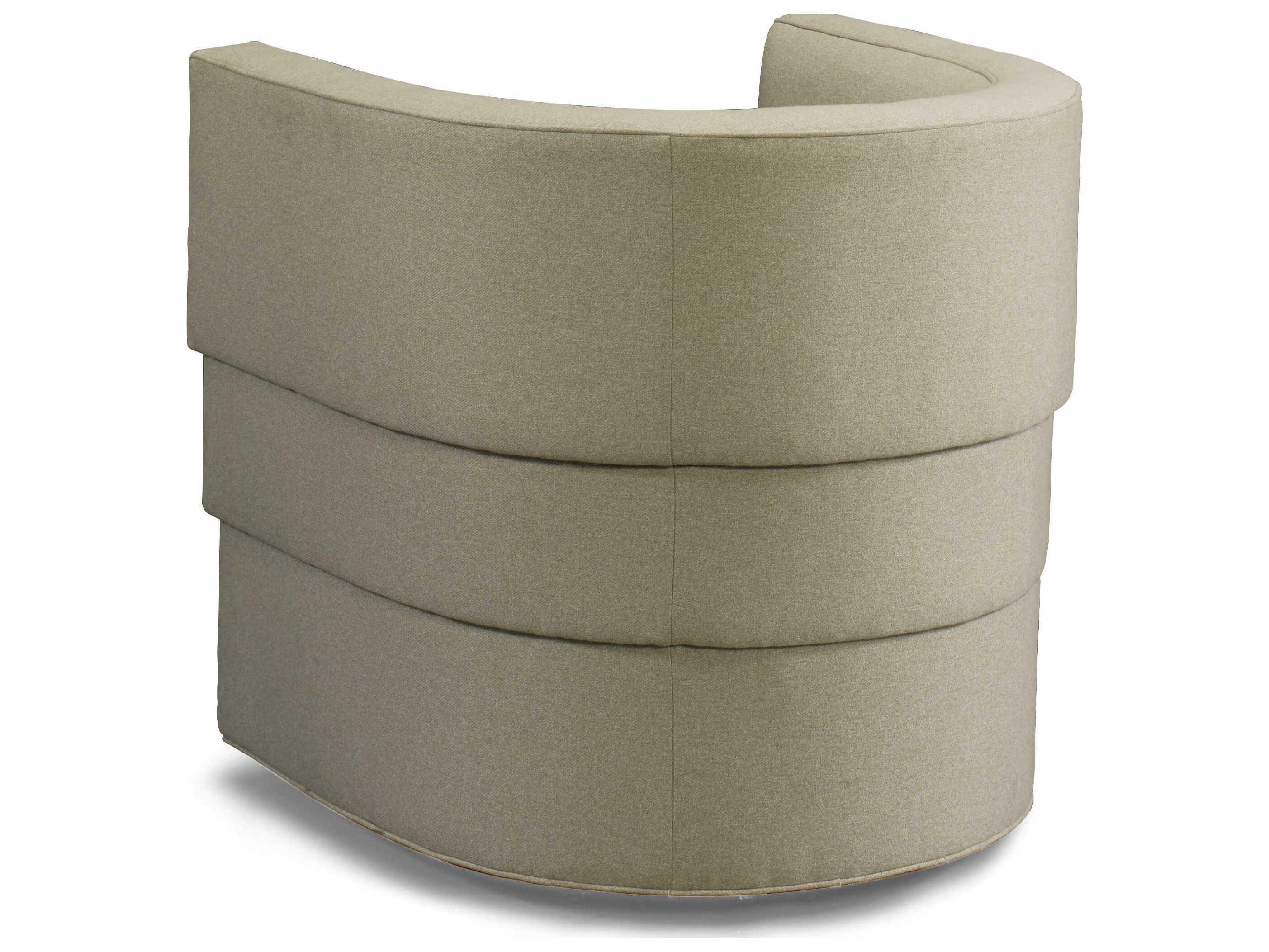 Hickory White Riley Swivel Fabric Accent Chair