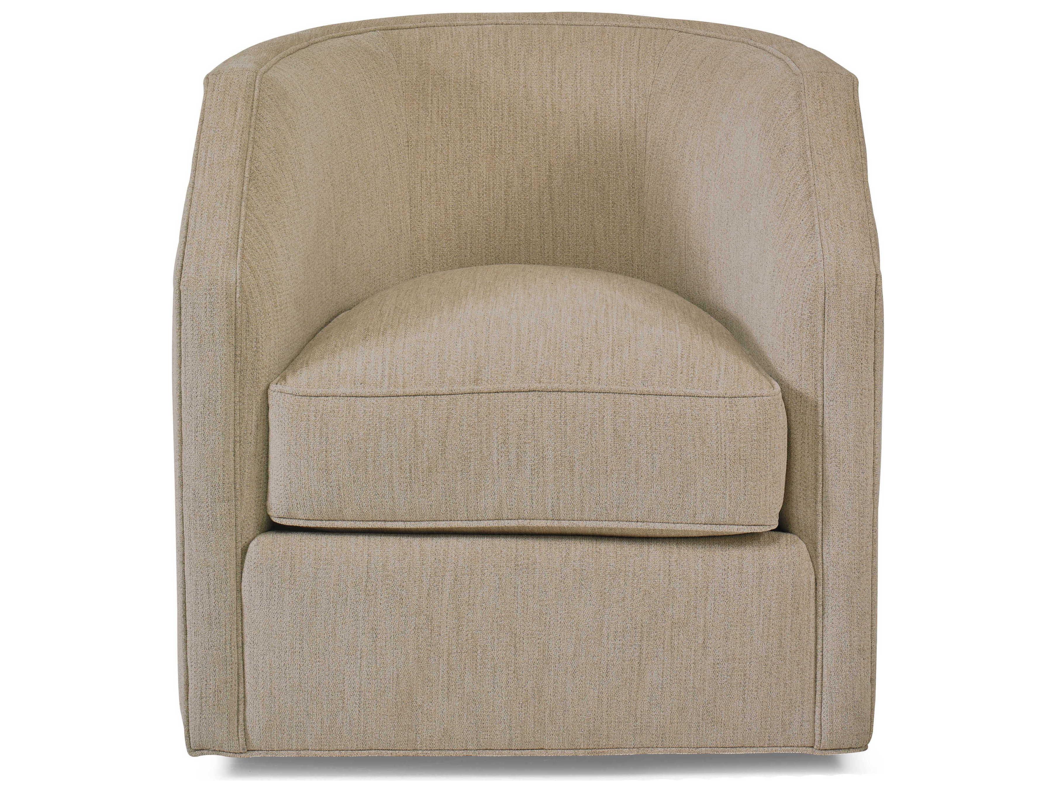 Hickory White Orion Swivel Fabric Accent Chair