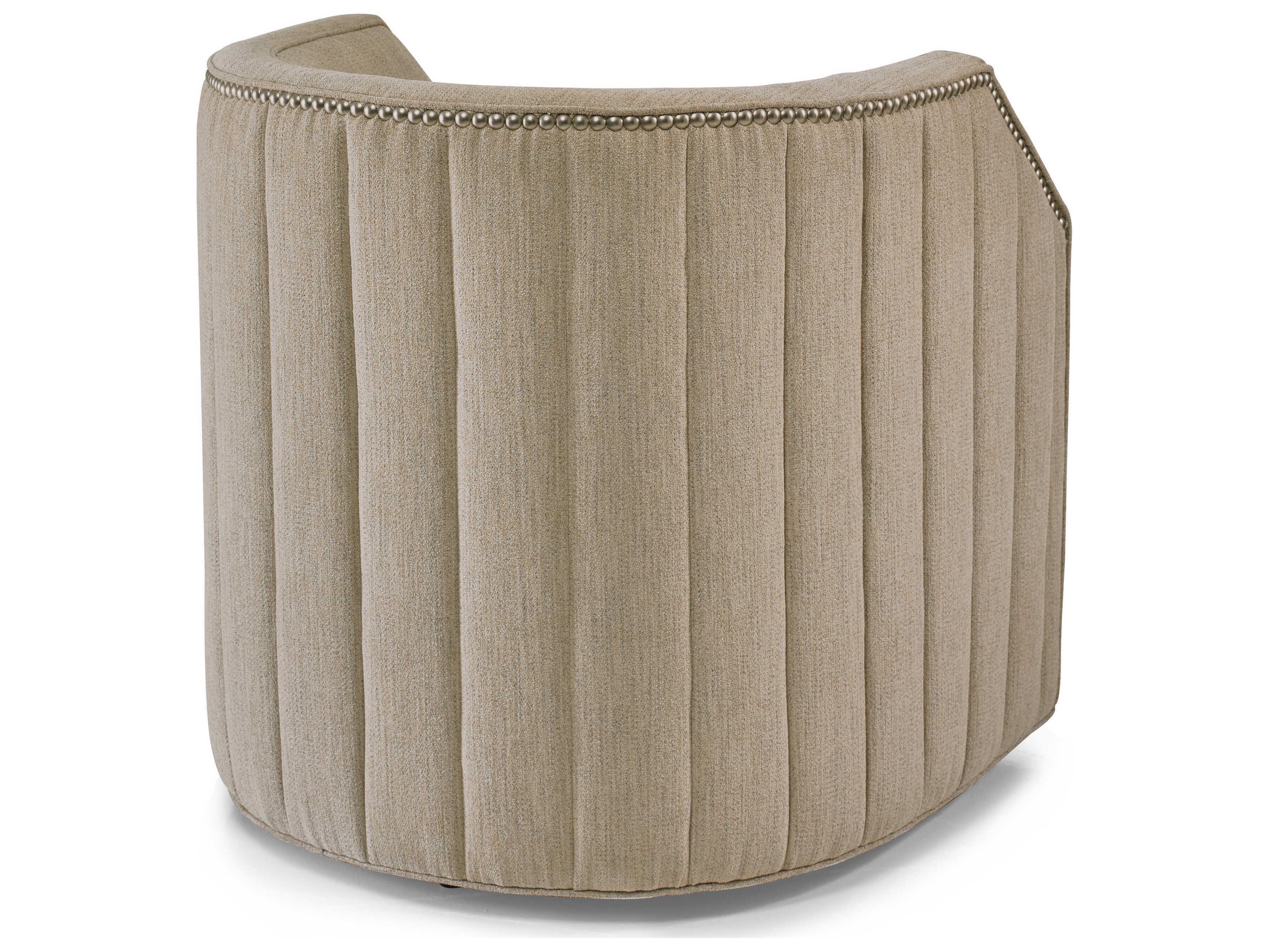 Hickory White Orion Swivel Fabric Accent Chair