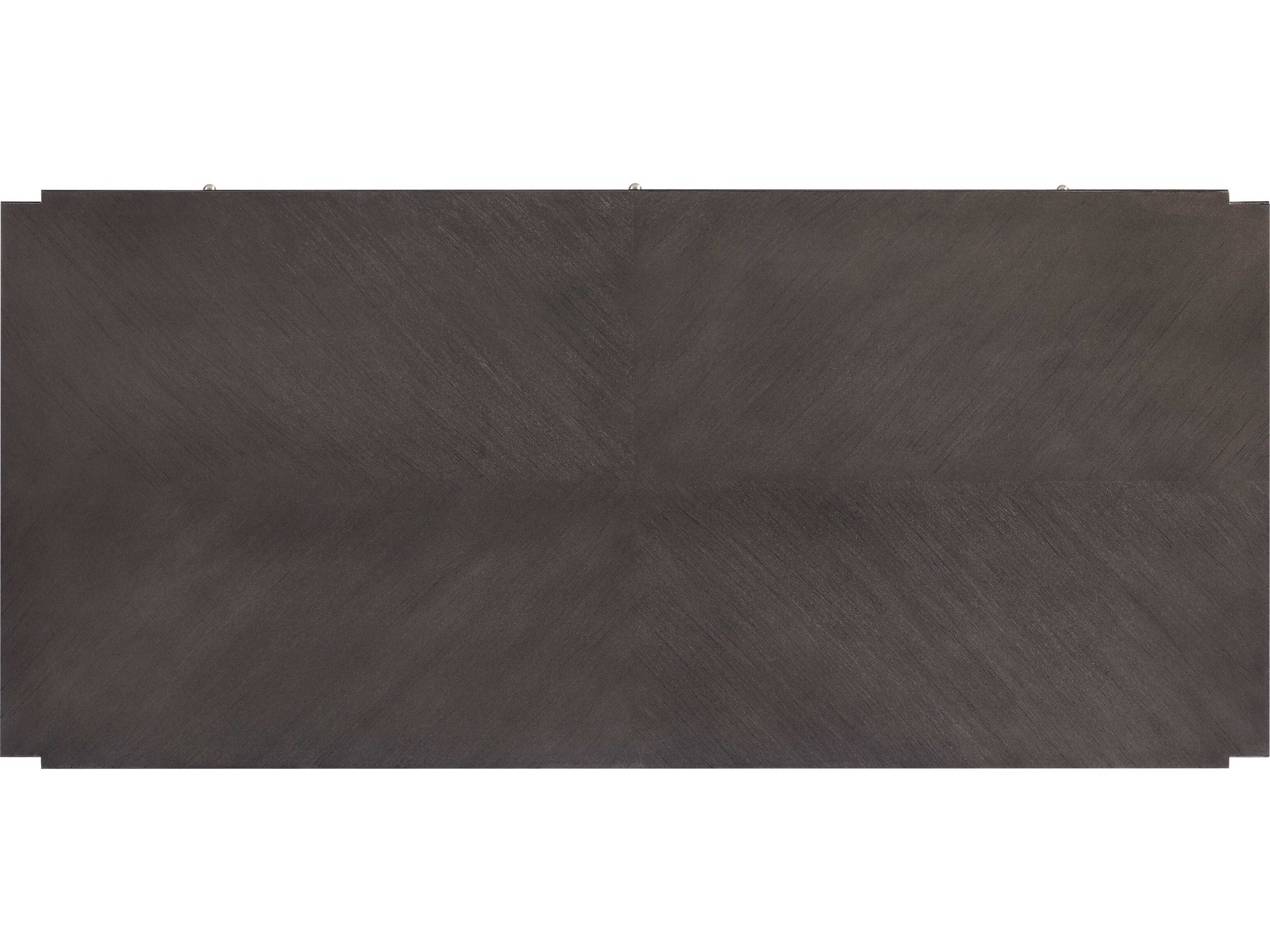 Hickory White Reimagine Black Nickel Brown Maple Wood Writing Desk