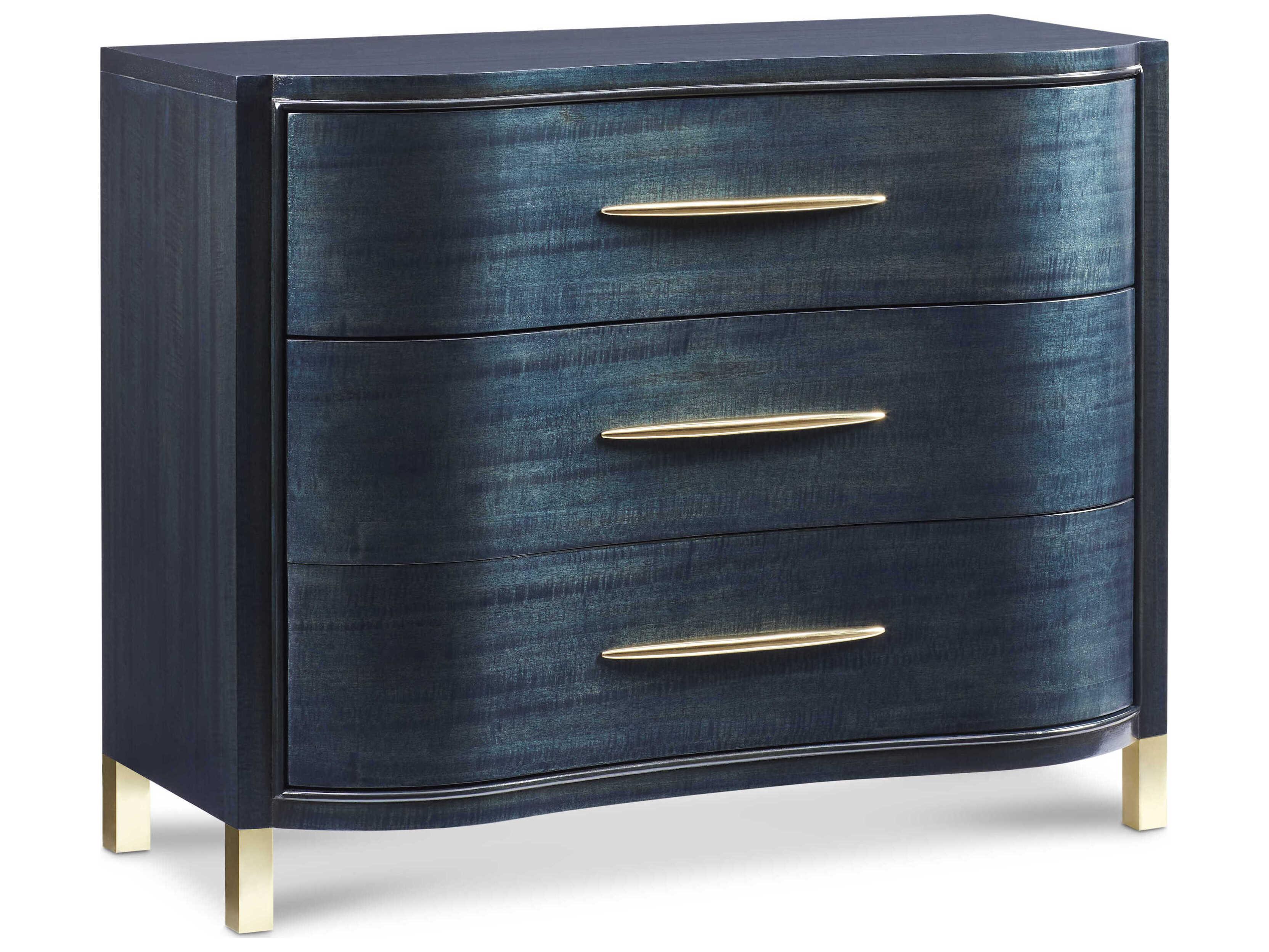 Hickory White Reimagine India Ink Black Maple Wood Accent Chest