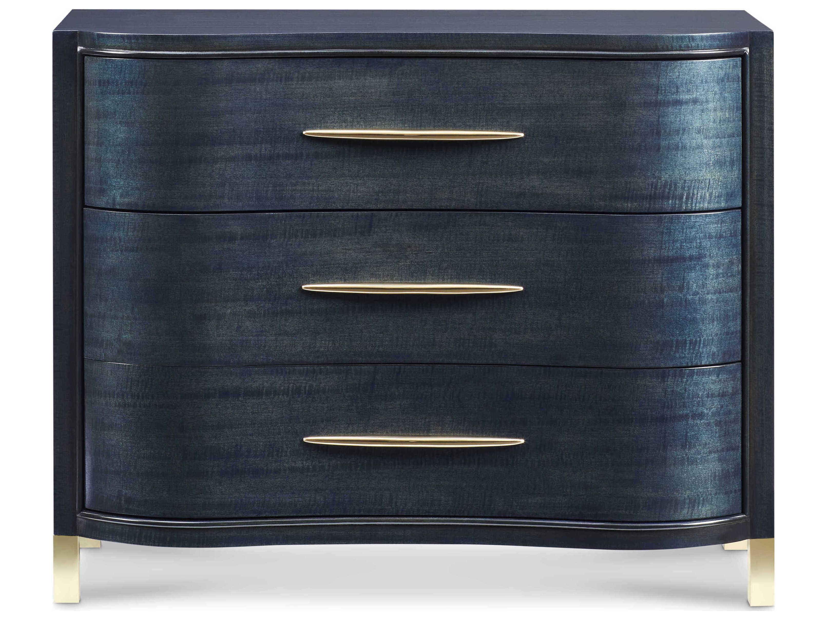 Hickory White Reimagine India Ink Black Maple Wood Accent Chest