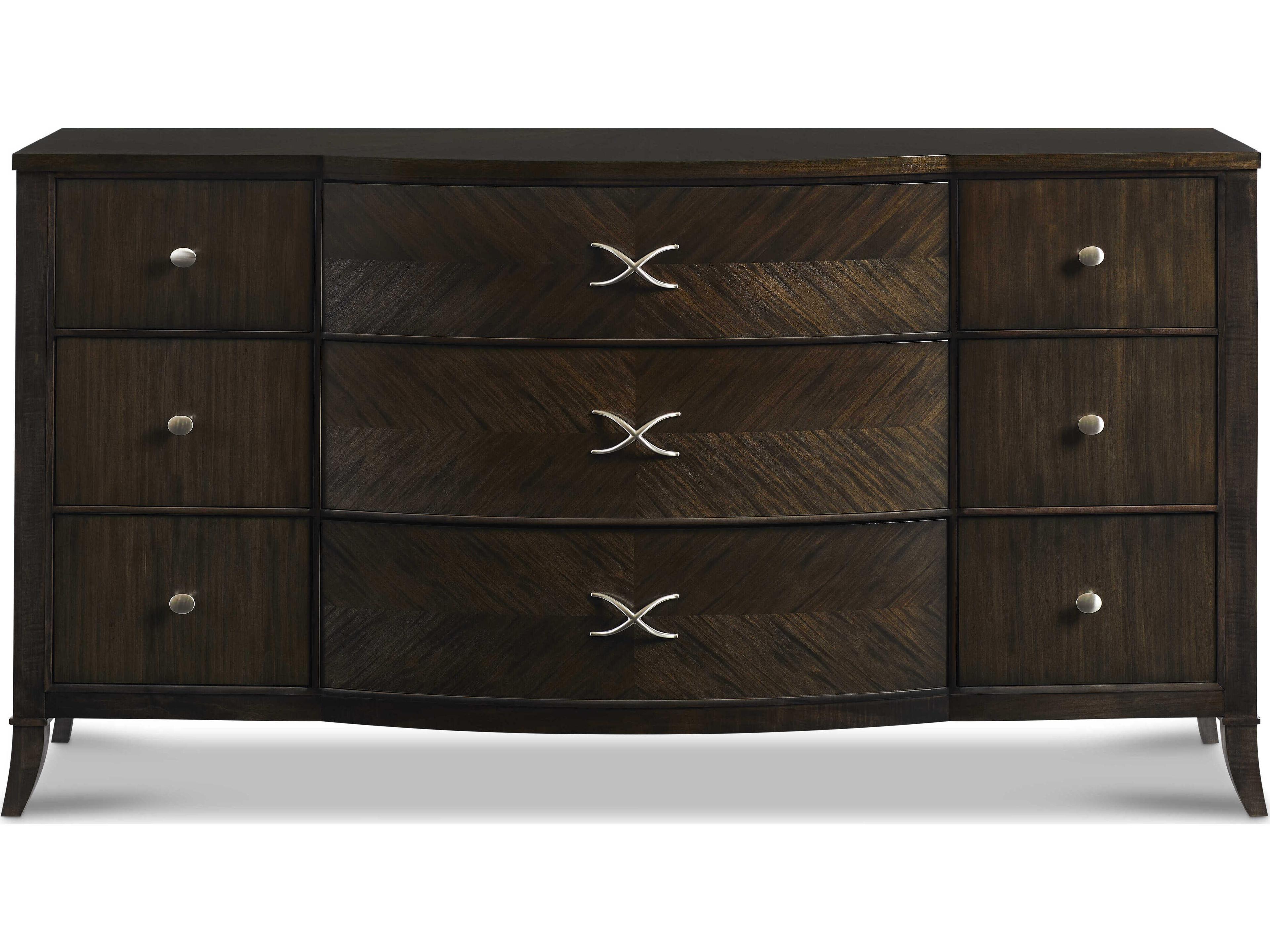 Hickory White Reimagine 9-Drawer Carrington Triple Dresser