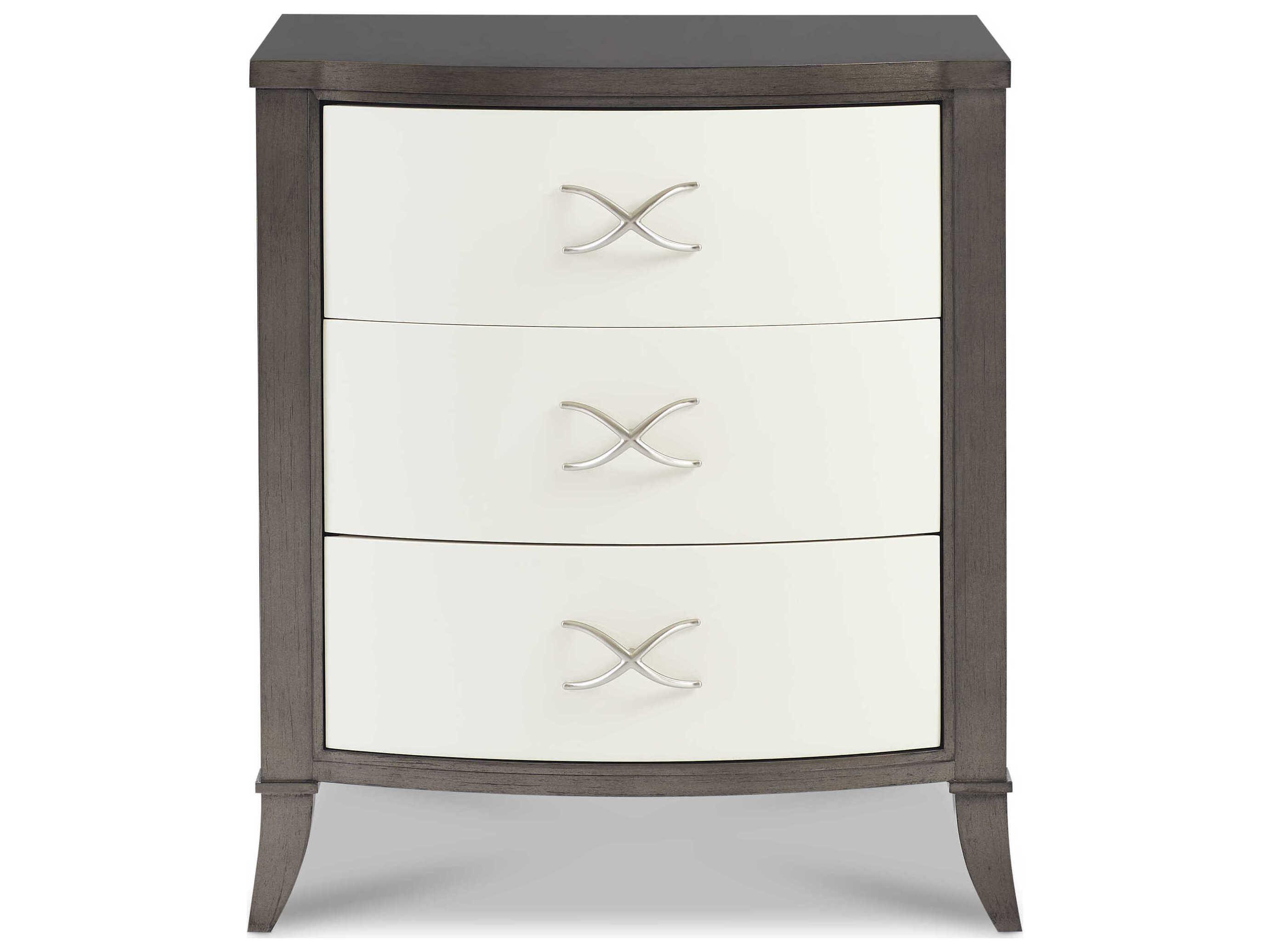 Hickory White Reimagine 3-Drawers Carrington Nightstand