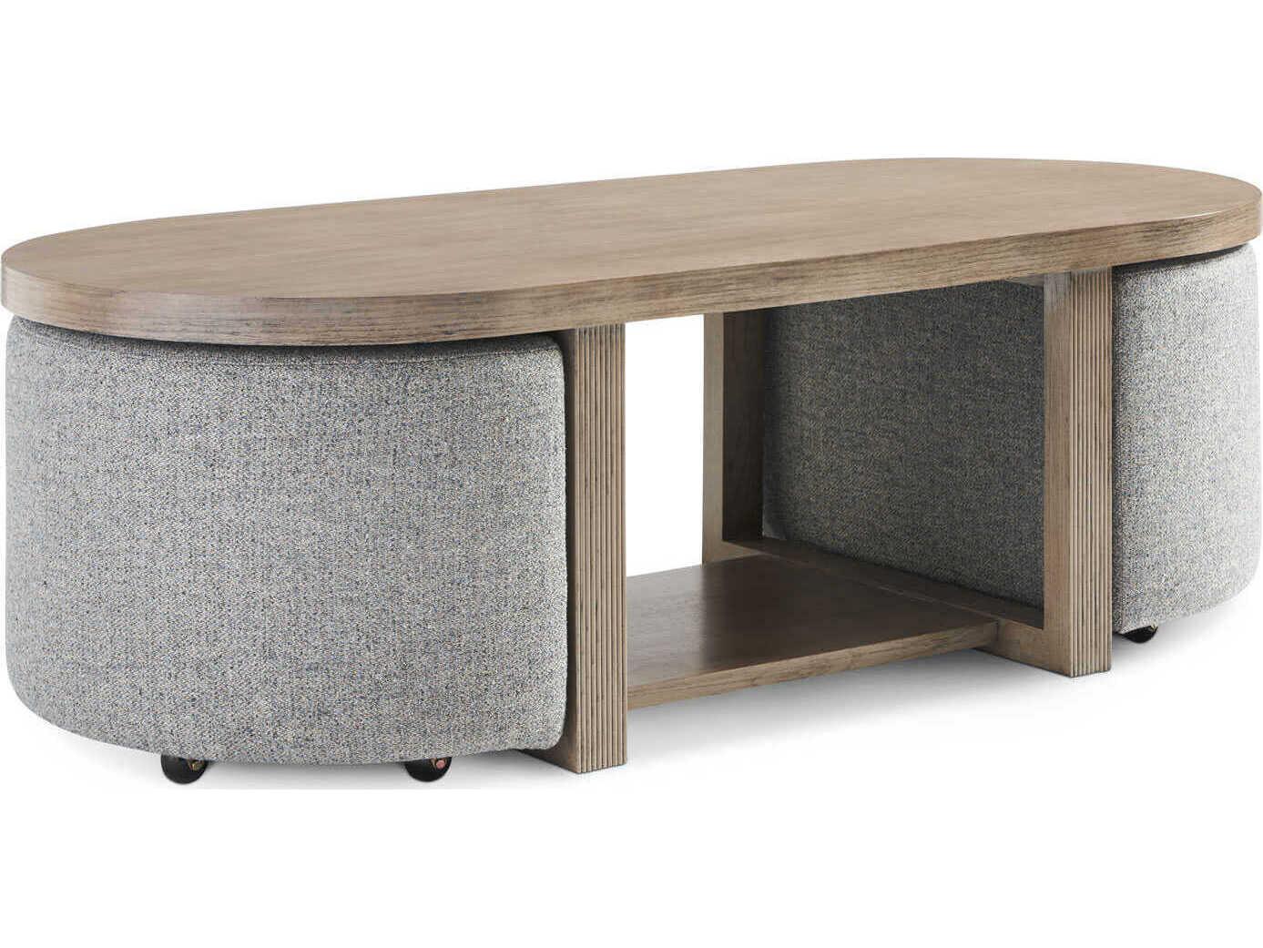 Hickory White Orla Wood Cocktail Table