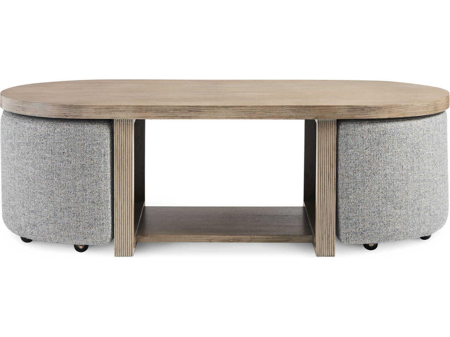 Hickory White Orla Wood Cocktail Table