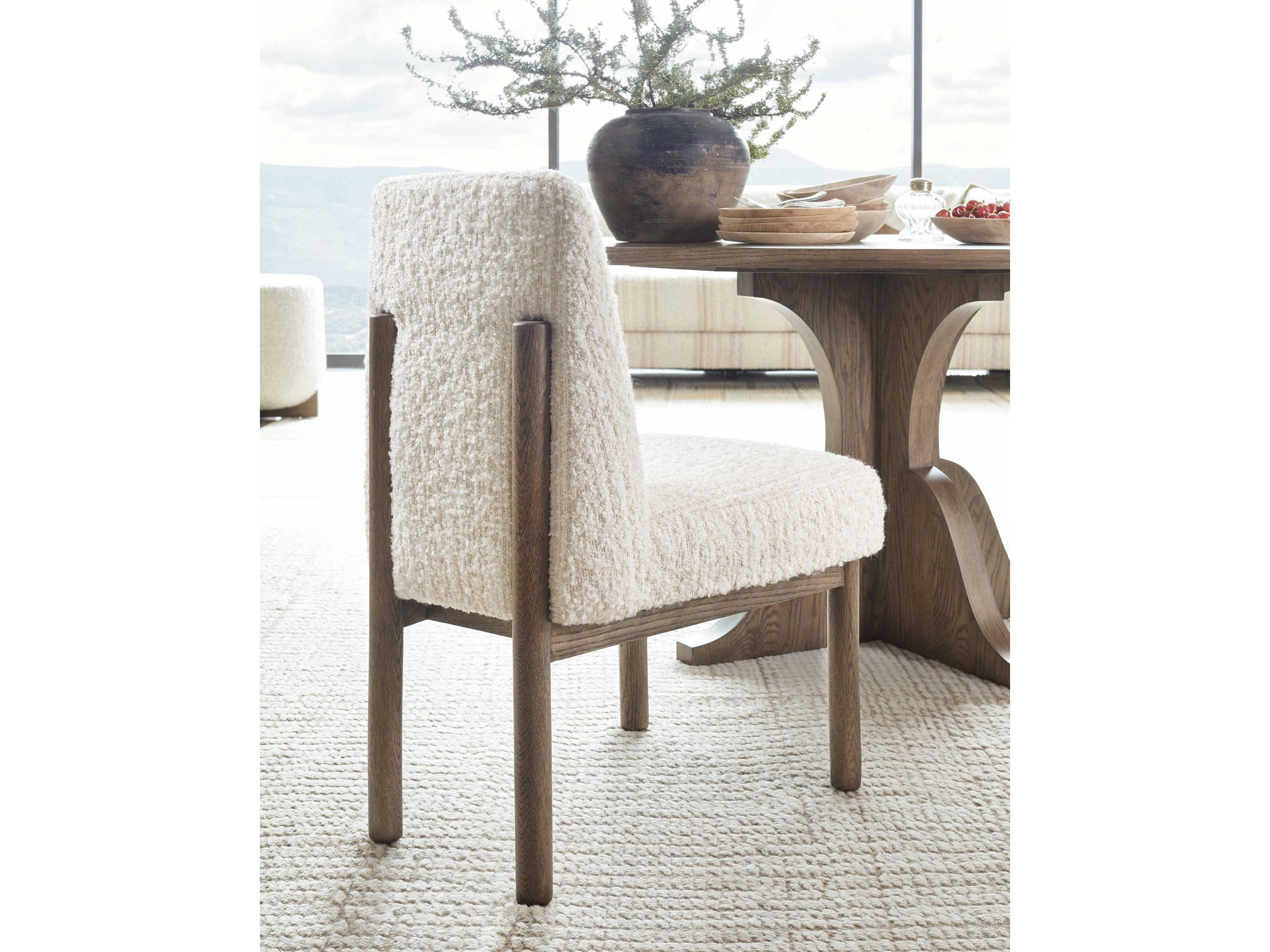 Hickory White Revival 81 Oak Wood Upholstered Side Dining Chair