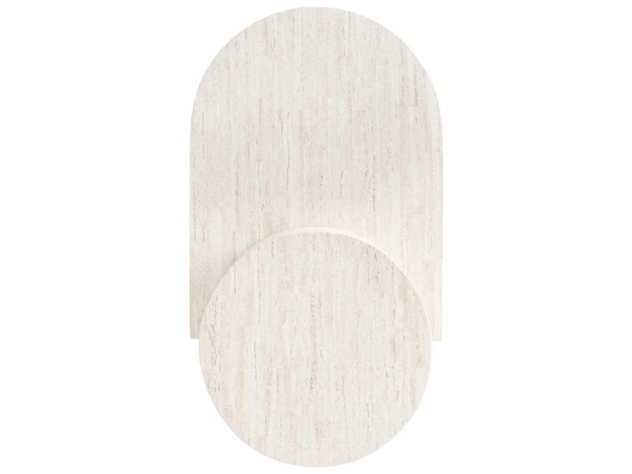 Hickory White Revival Stone Banks End Table