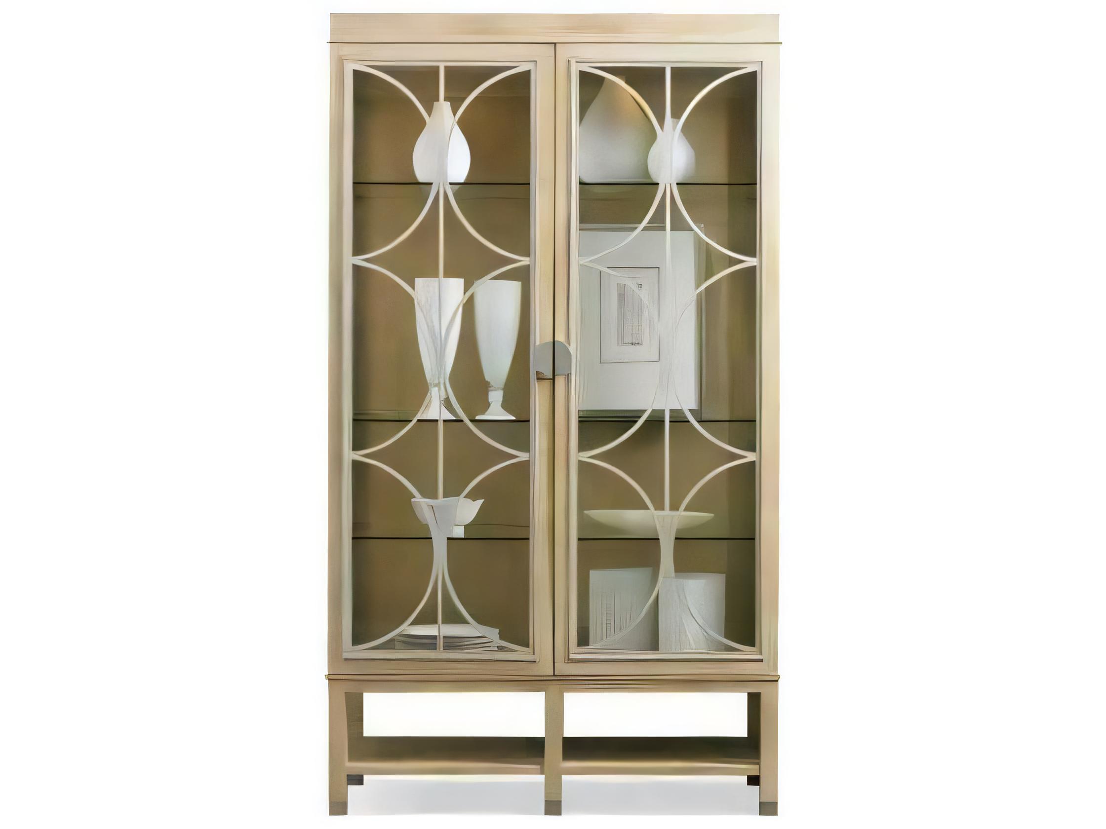 Hickory White Skyloft Maple Wood Bunching Display Cabinet