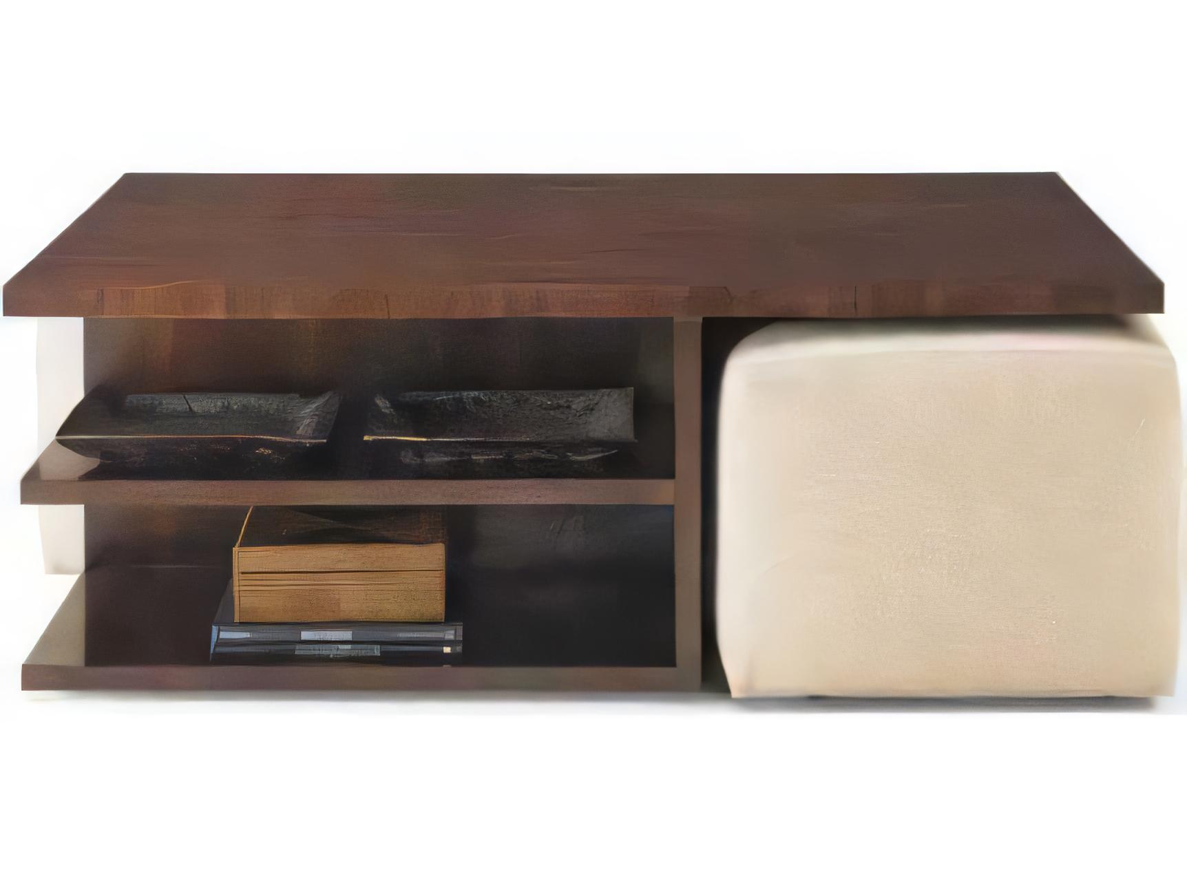 Hickory White Skyloft Upholstered Ottoman