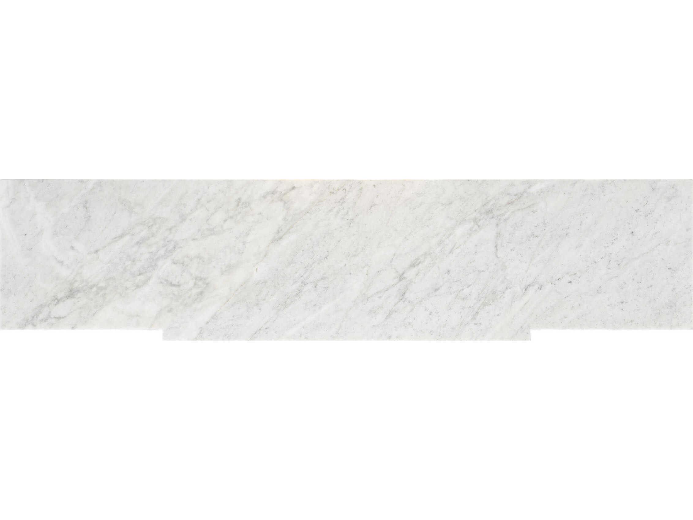 Hickory White Rectangular Stone Cotswold Console Table