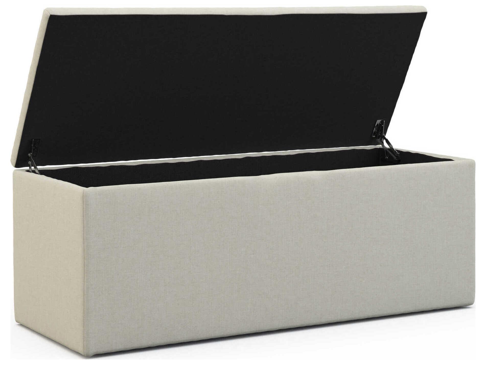 Hickory White Hamilton Upholstered Ottoman