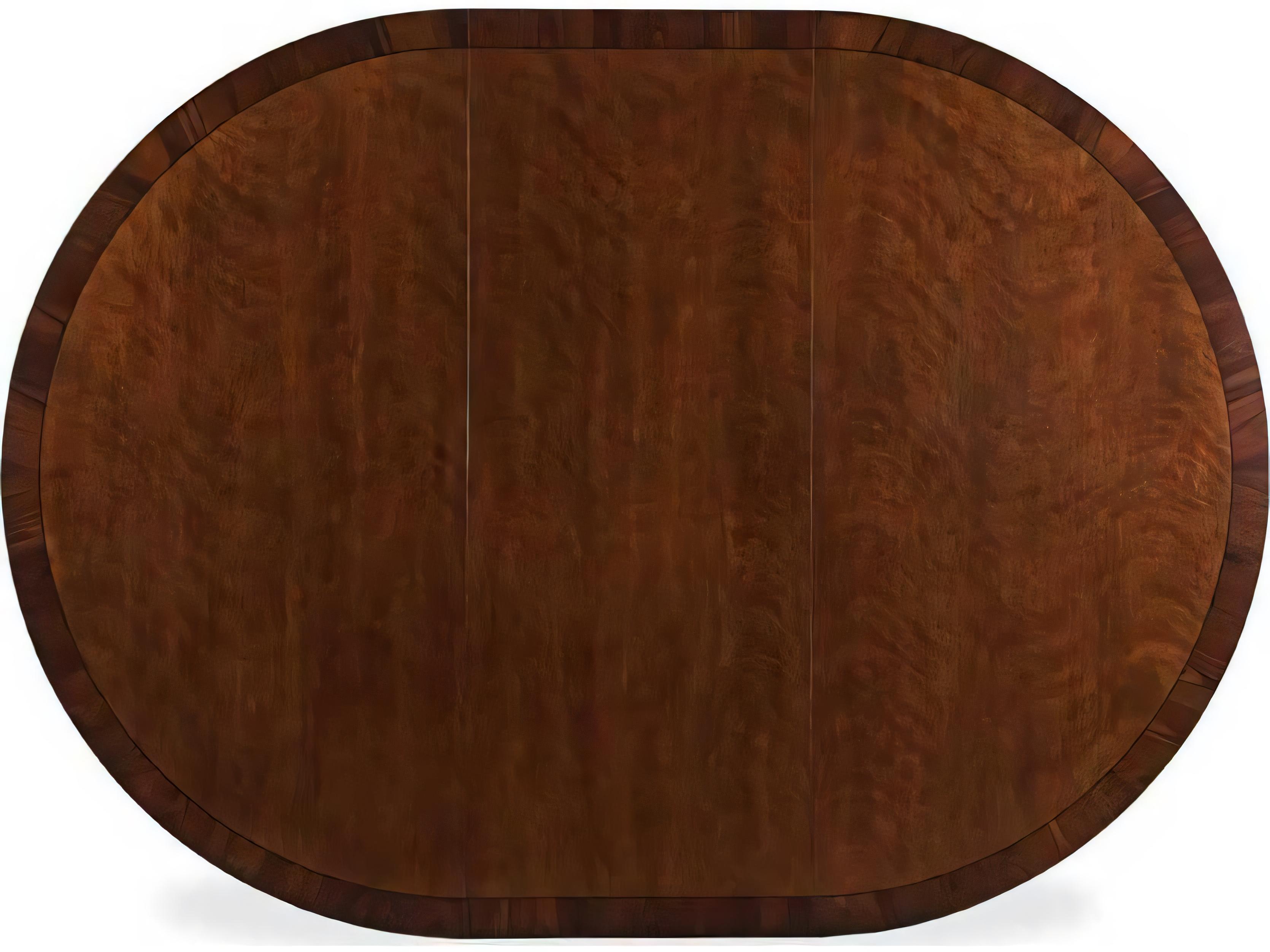 Hickory White Innovation Oval Wood Dining Table