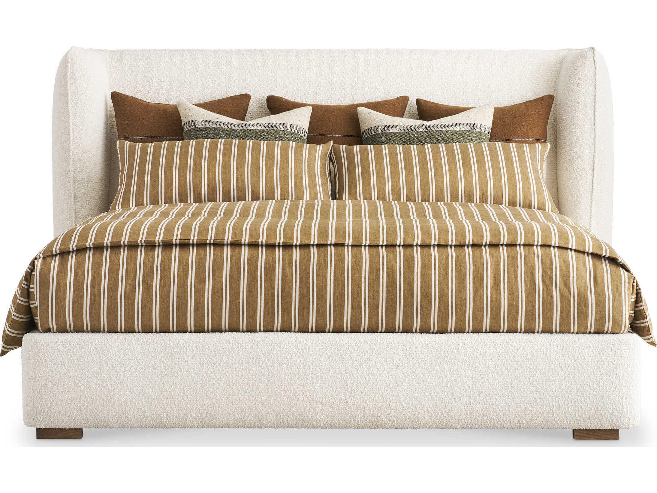 Hickory White Teton Upholstered King Platform Bed