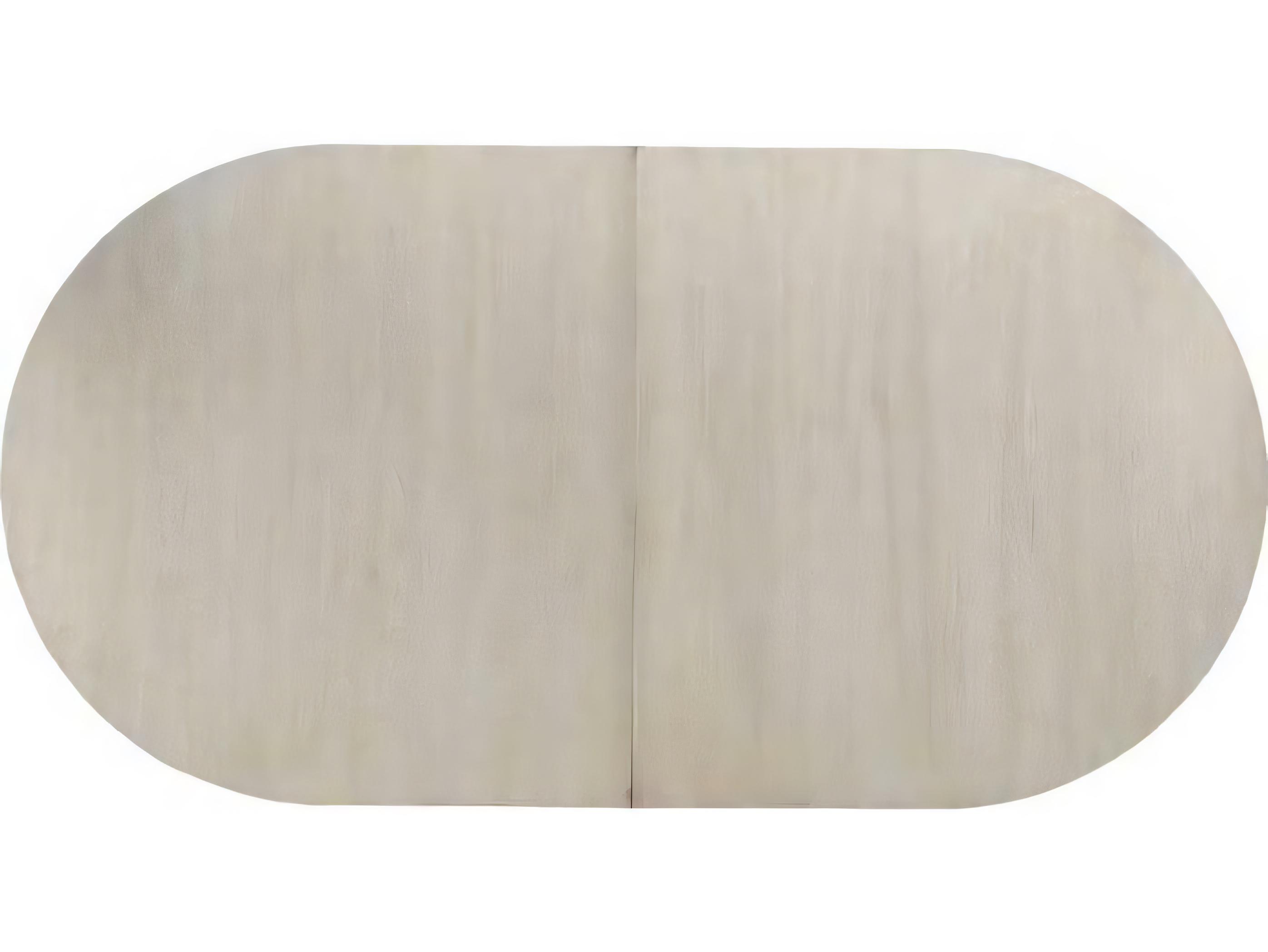 Hickory White Journey The World Oval Wood Springbok Dining Table