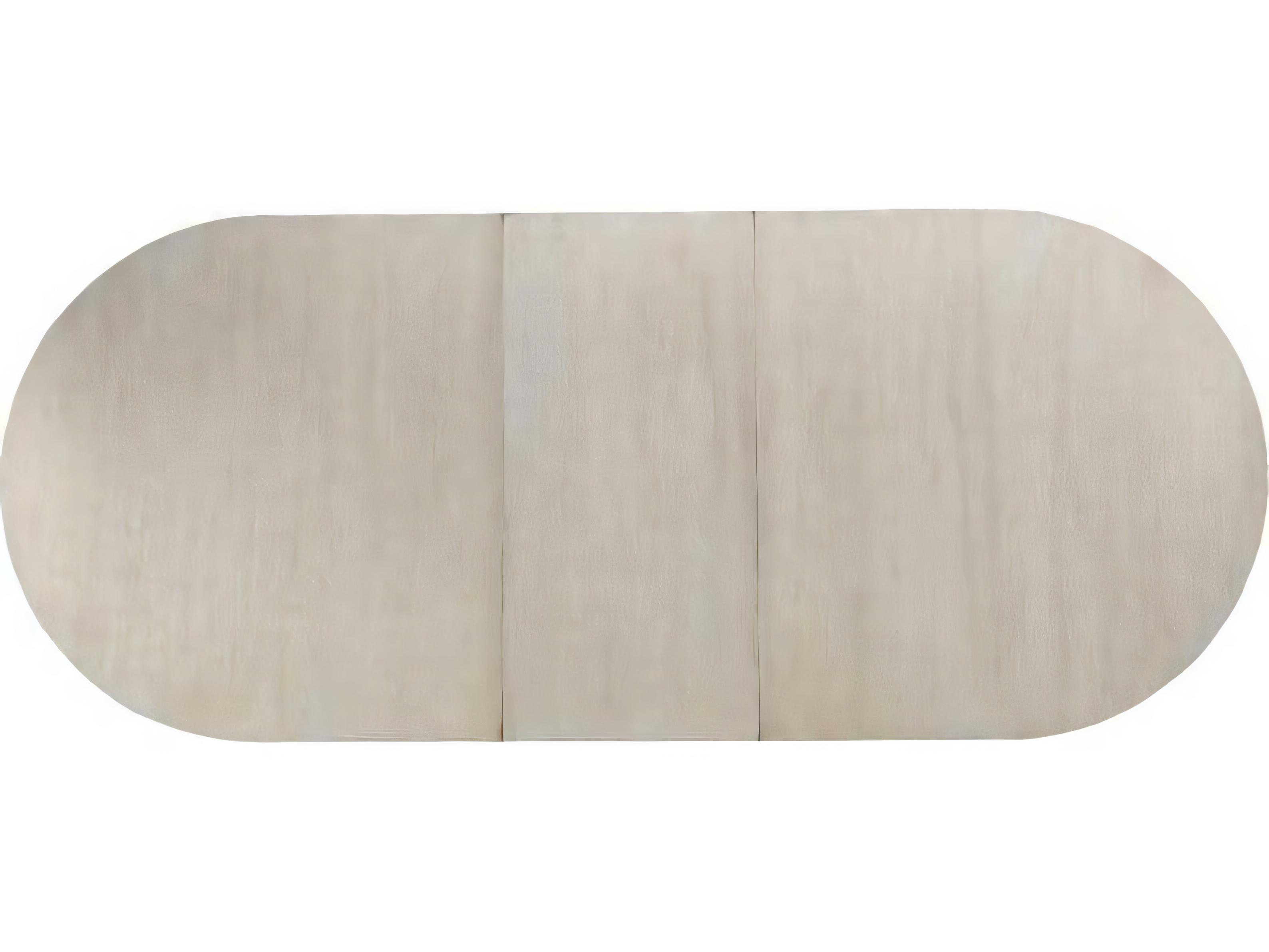 Hickory White Journey The World Oval Wood Springbok Dining Table