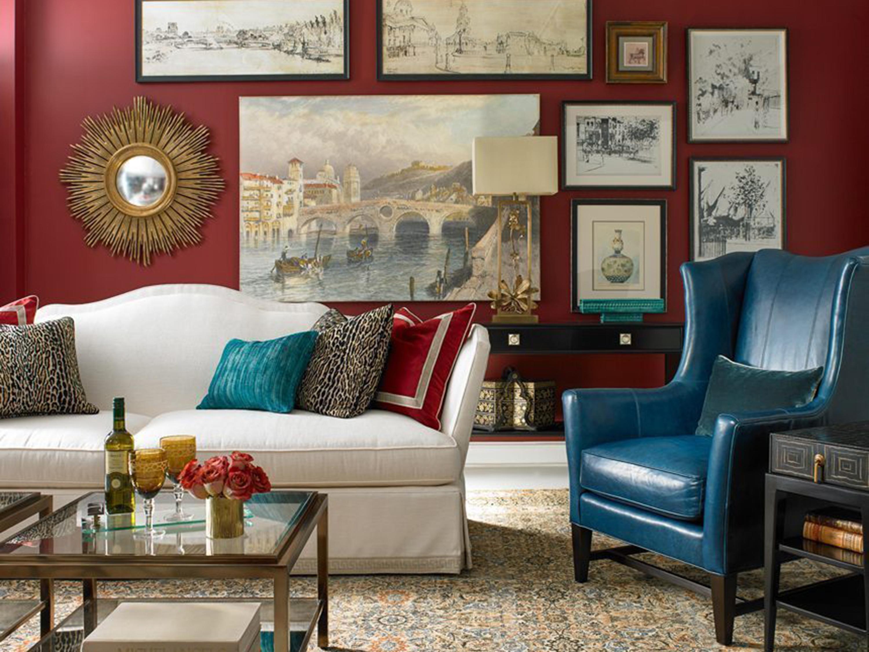 Hickory White Journey The World Rectangular Glass Rose Gold Valencia Bunching Cocktail