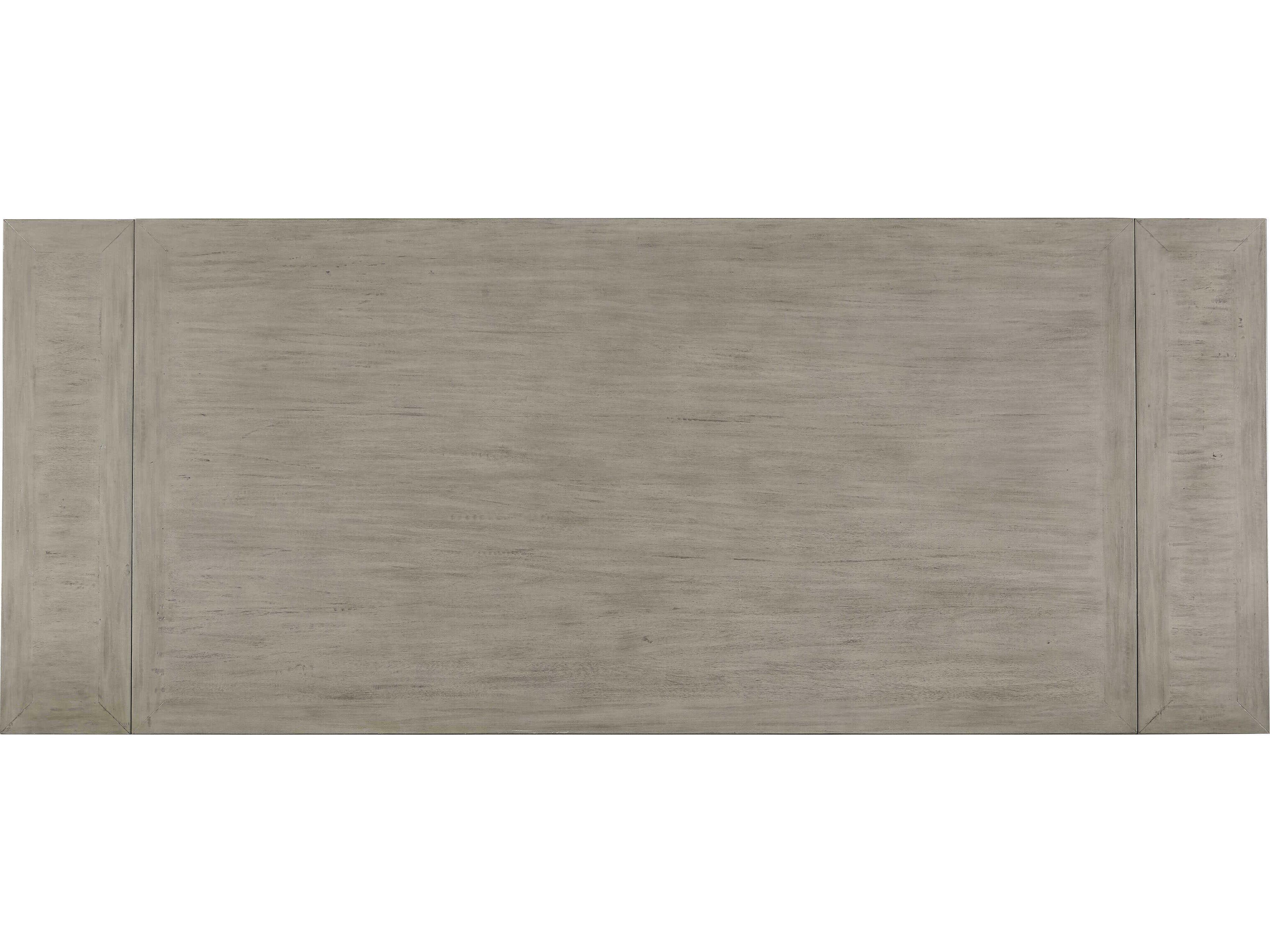 Hickory White Edisto Rectangular Wood Grey Breeze Dining Table