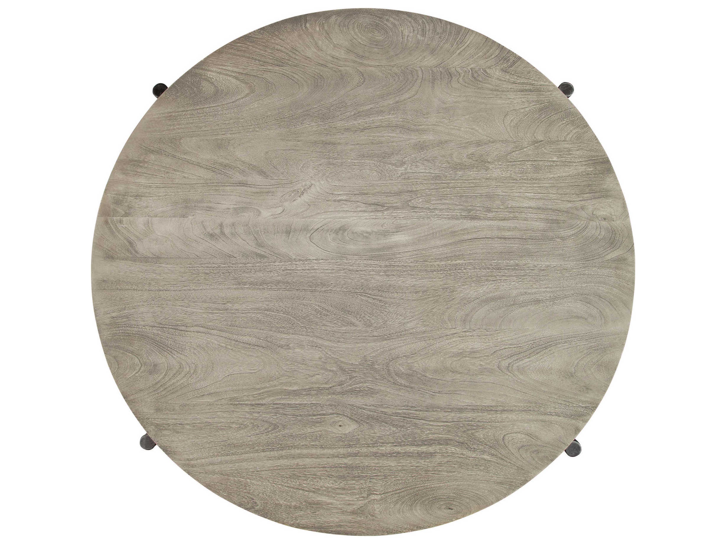 Hekman Bedford Gray Round Wood Bar Table