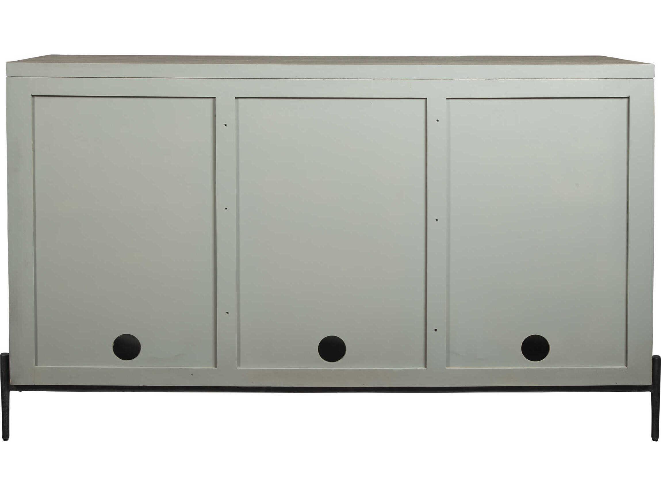 Hekman Bedford Park 70" Mango Wood Gray Media Console