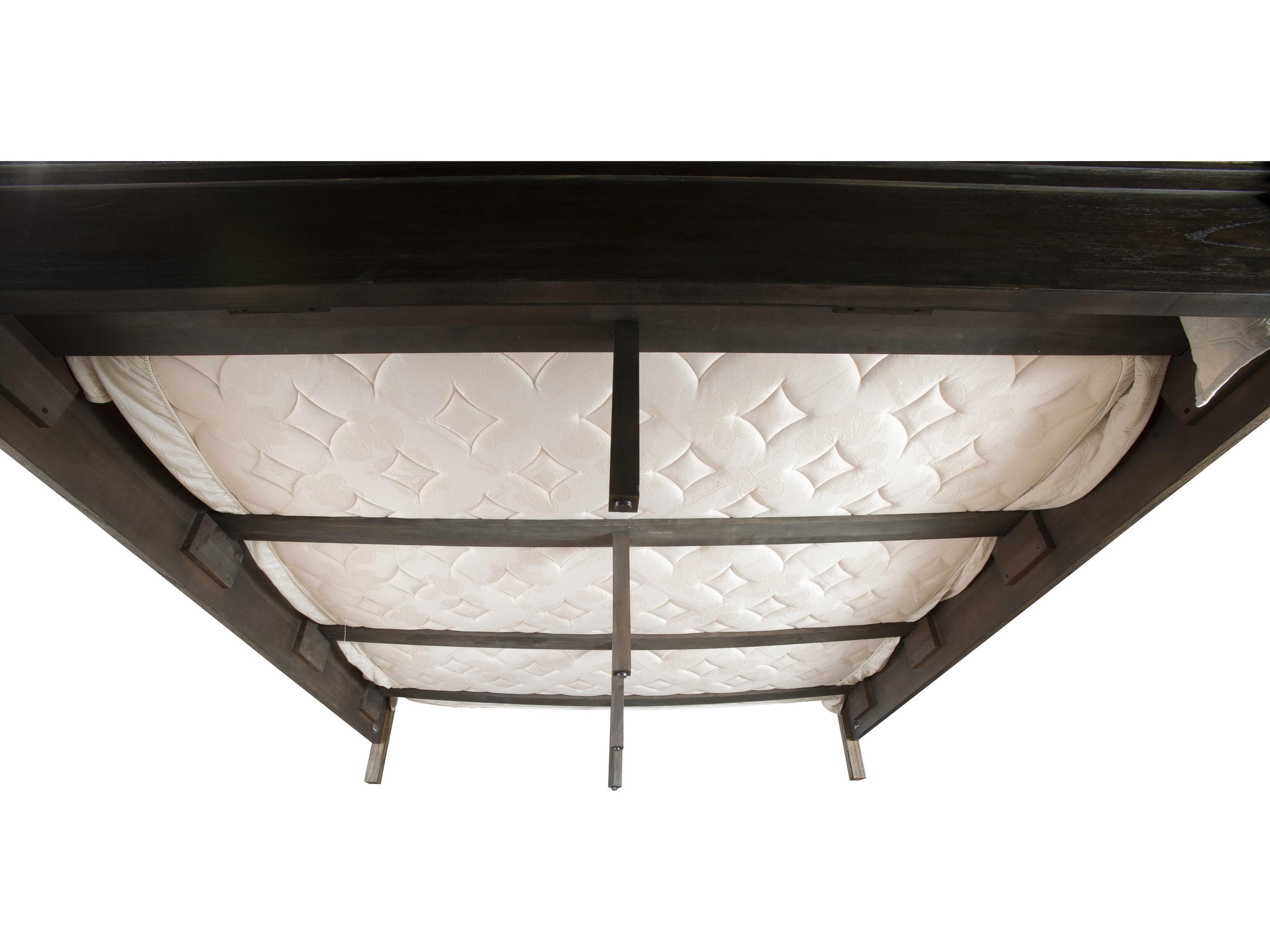 Hekman Linwood Brown Mindi Wood King Platform Bed