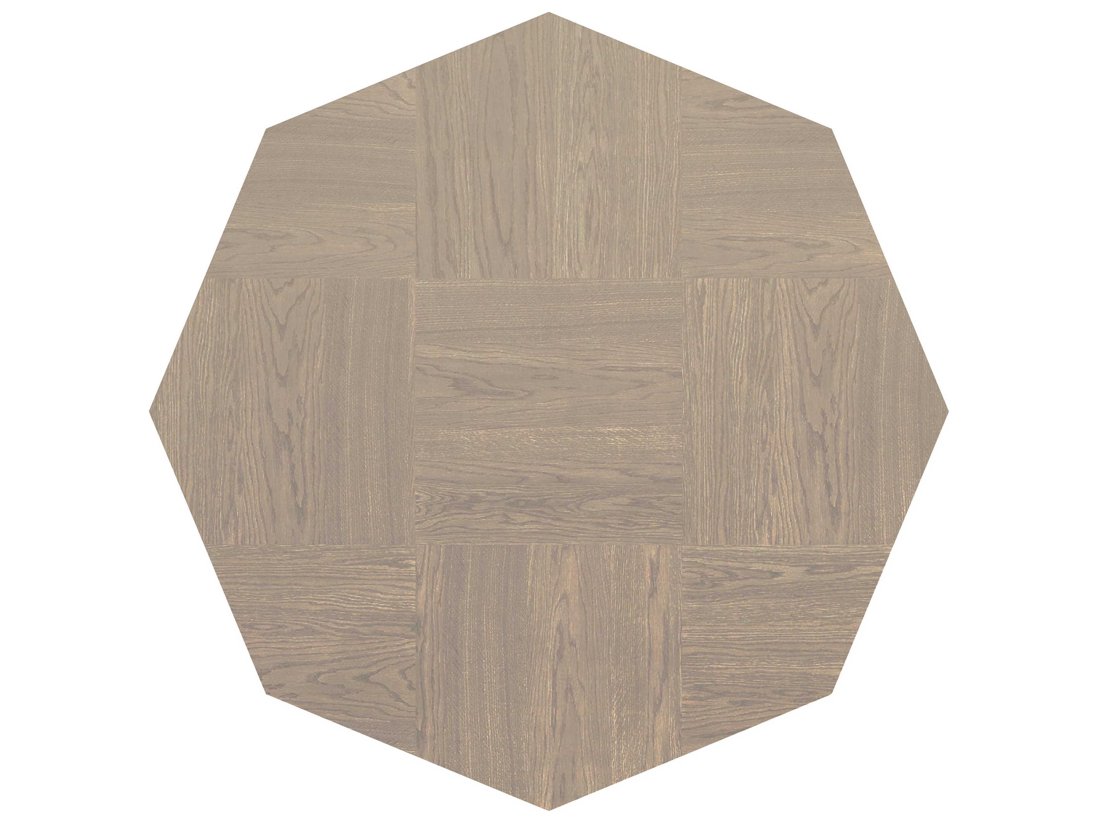 Hekman Mayfield Octagon Wood Coffee Table