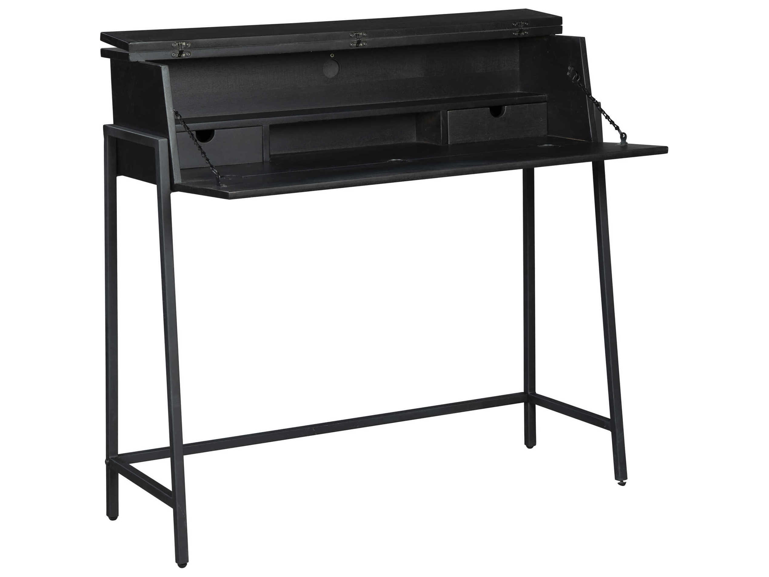 Hekman Special Reserve Black Writing Desk
