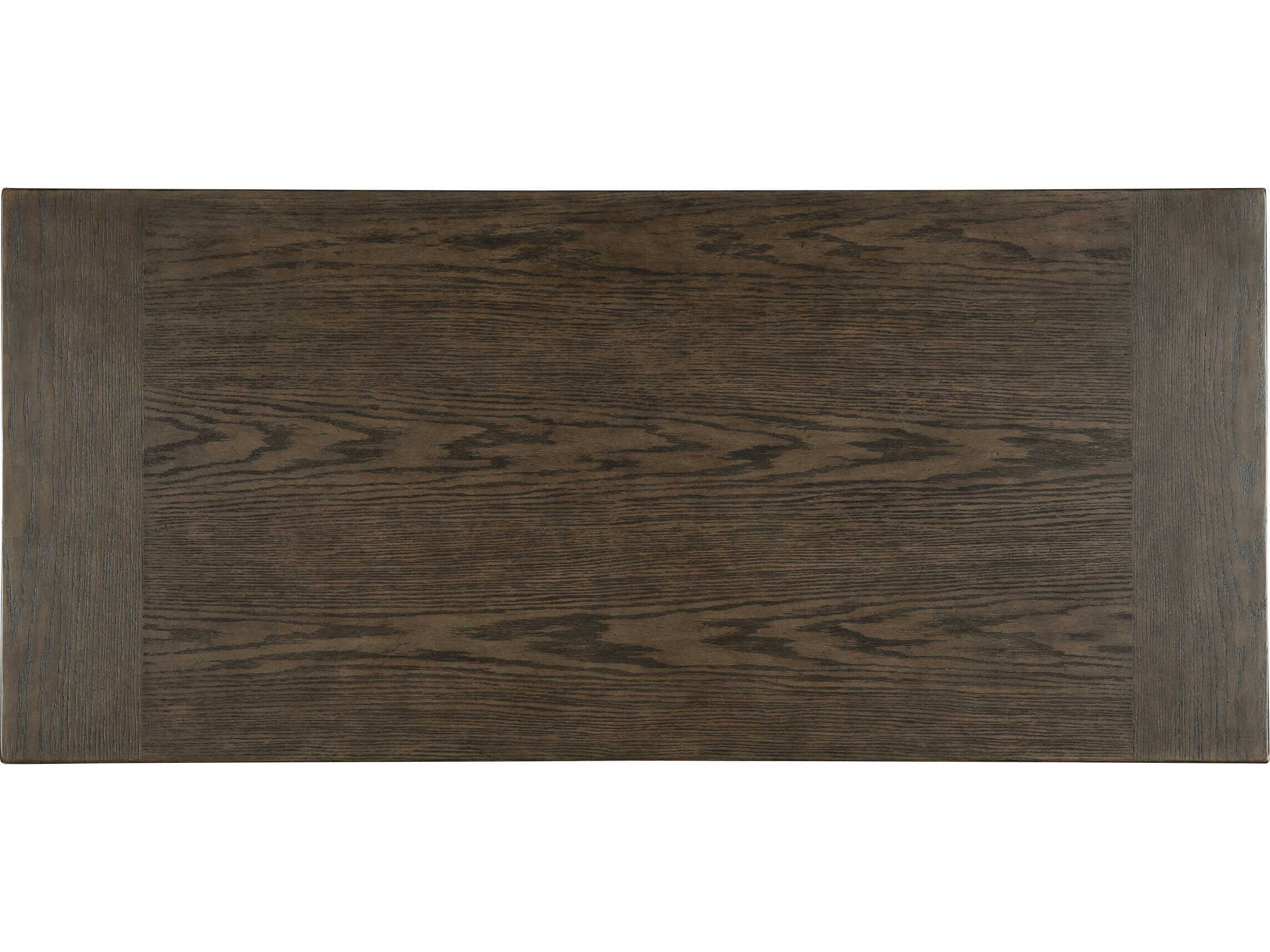 Hekman Office Special Reserve Brown Oak Wood Writing Desk