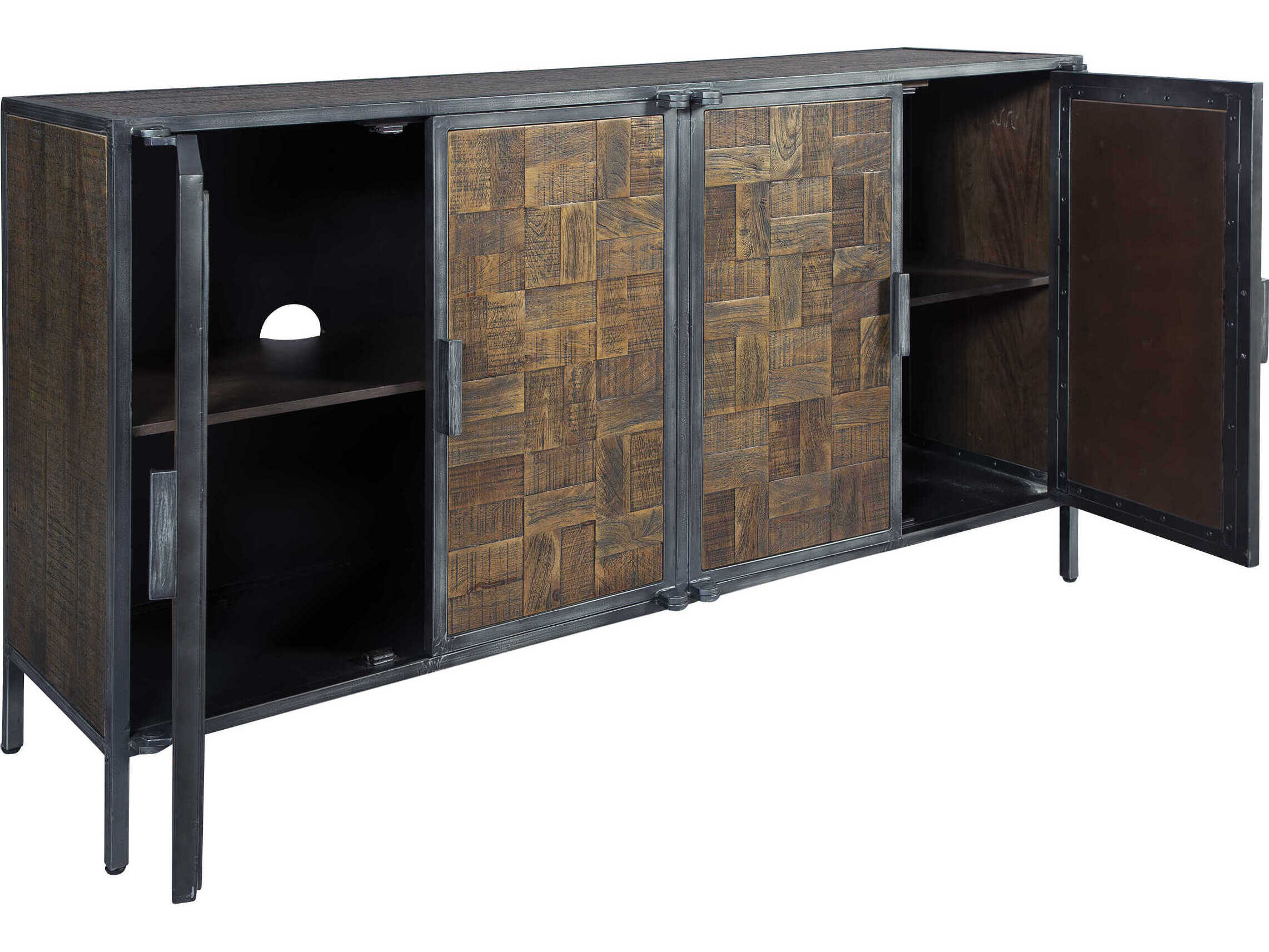 Hekman Entertainment 75" Solid Wood Special Reserve Media Console