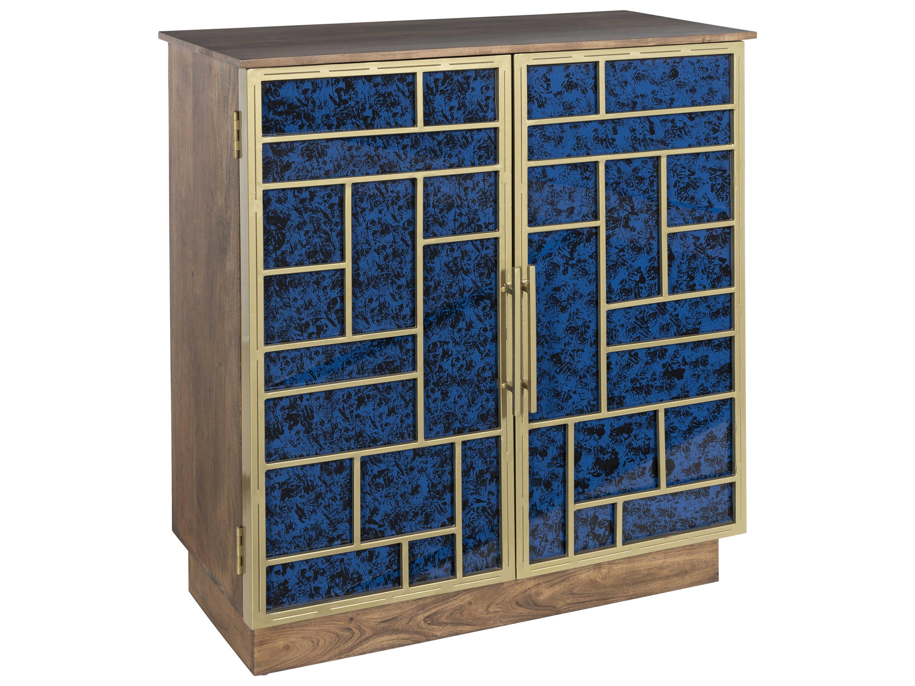 Hekman Accents Special Reserve Blue Acacia Wood Accent Chest