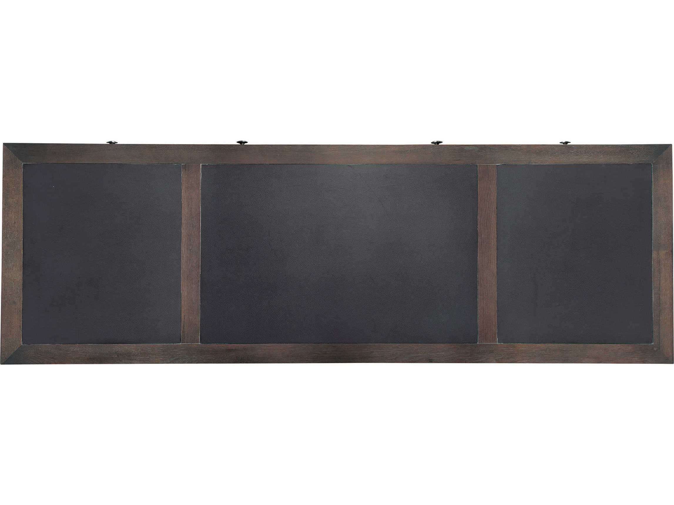 Hekman Home Office Brown Solid Wood Credenza Desk