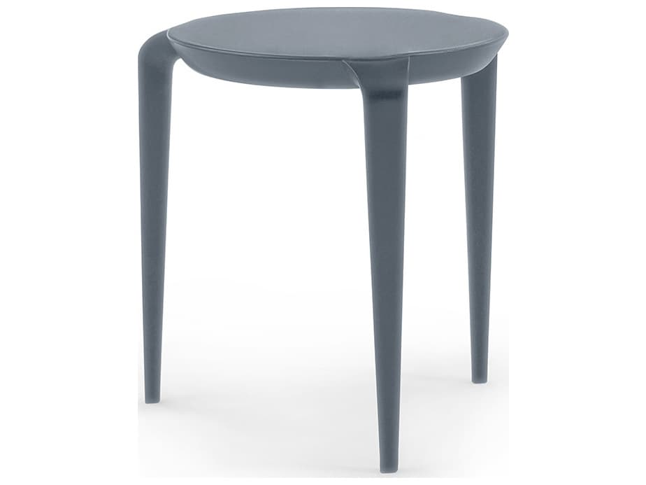 Heller Outdoor Tavollini Side Table - Dark Grey 2pk