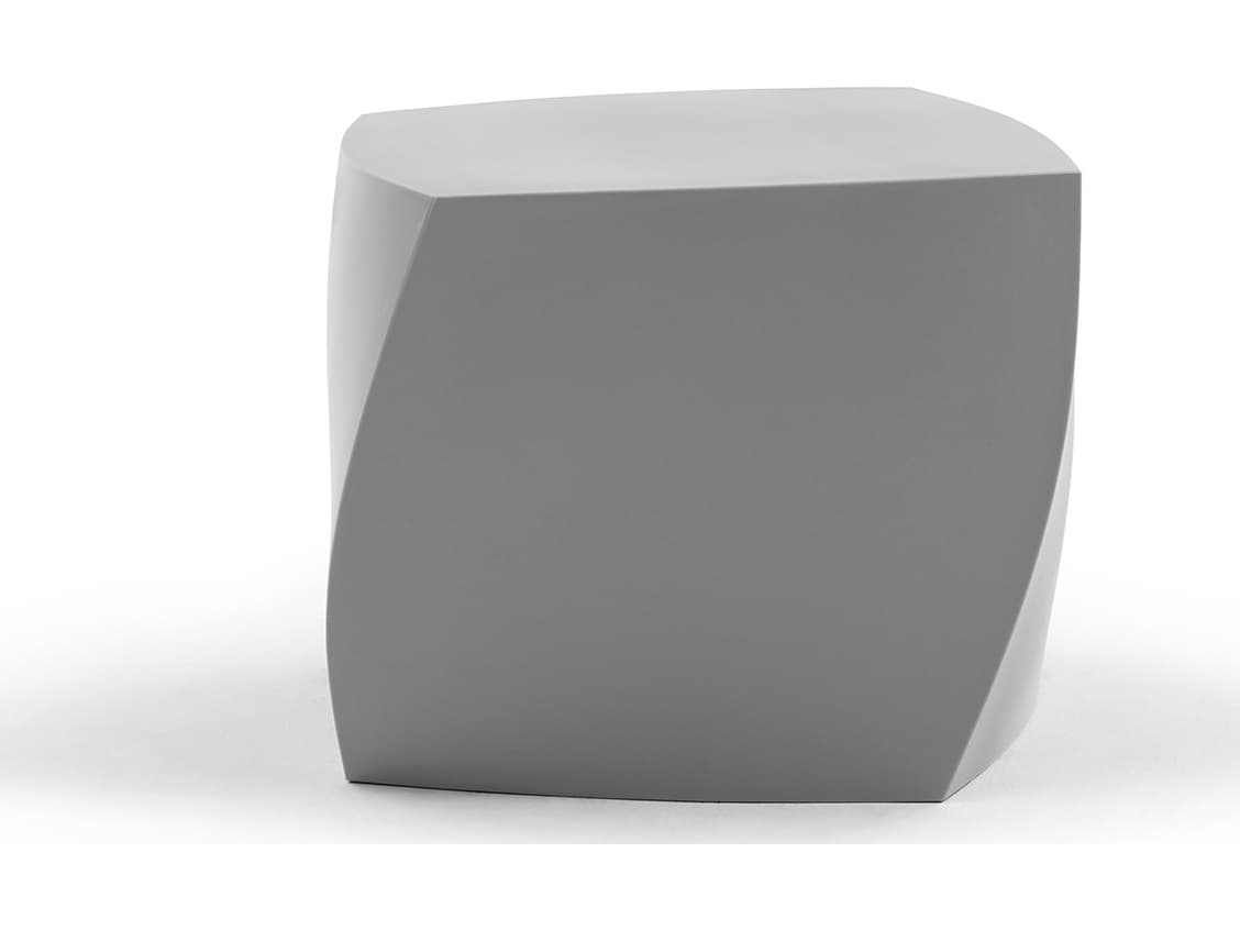 Heller Outdoor Gehry Left Twist cube - Silver