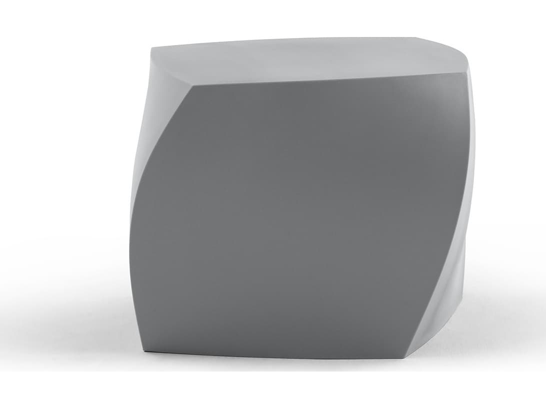 Heller Outdoor Gehry Left Twist cube - Silver
